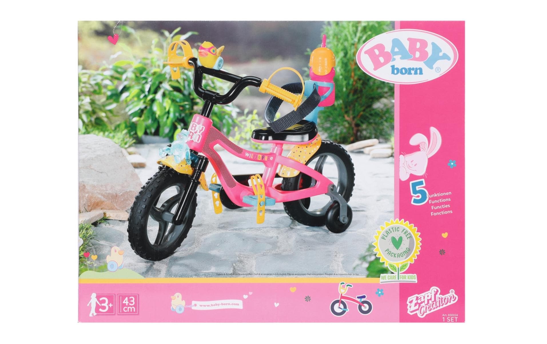 Baby Born Puppen Fahrzeug »Fahrrad«