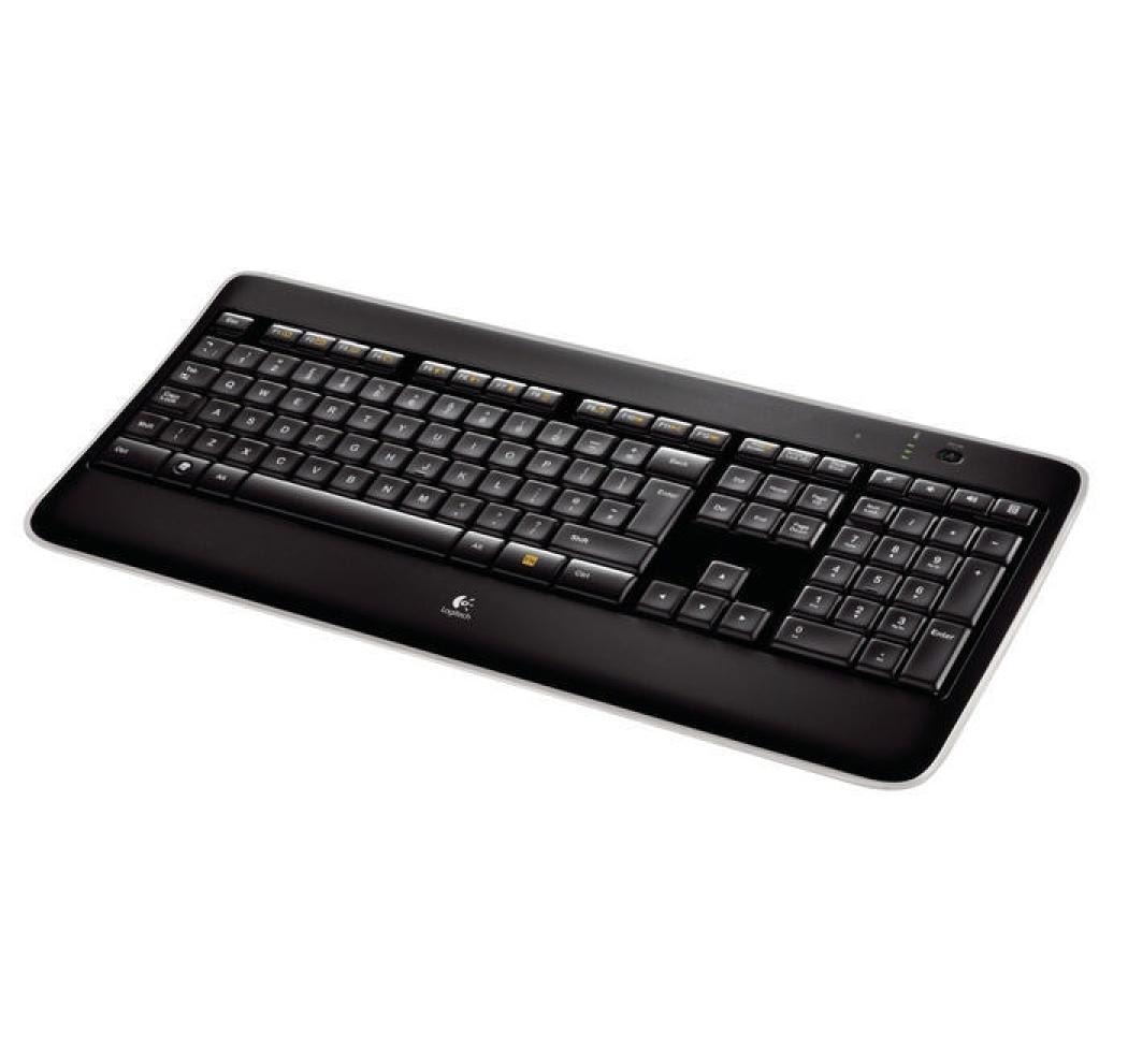 Logitech PC-Tastatur »K800 Illuminated«, (Ziffernblock)