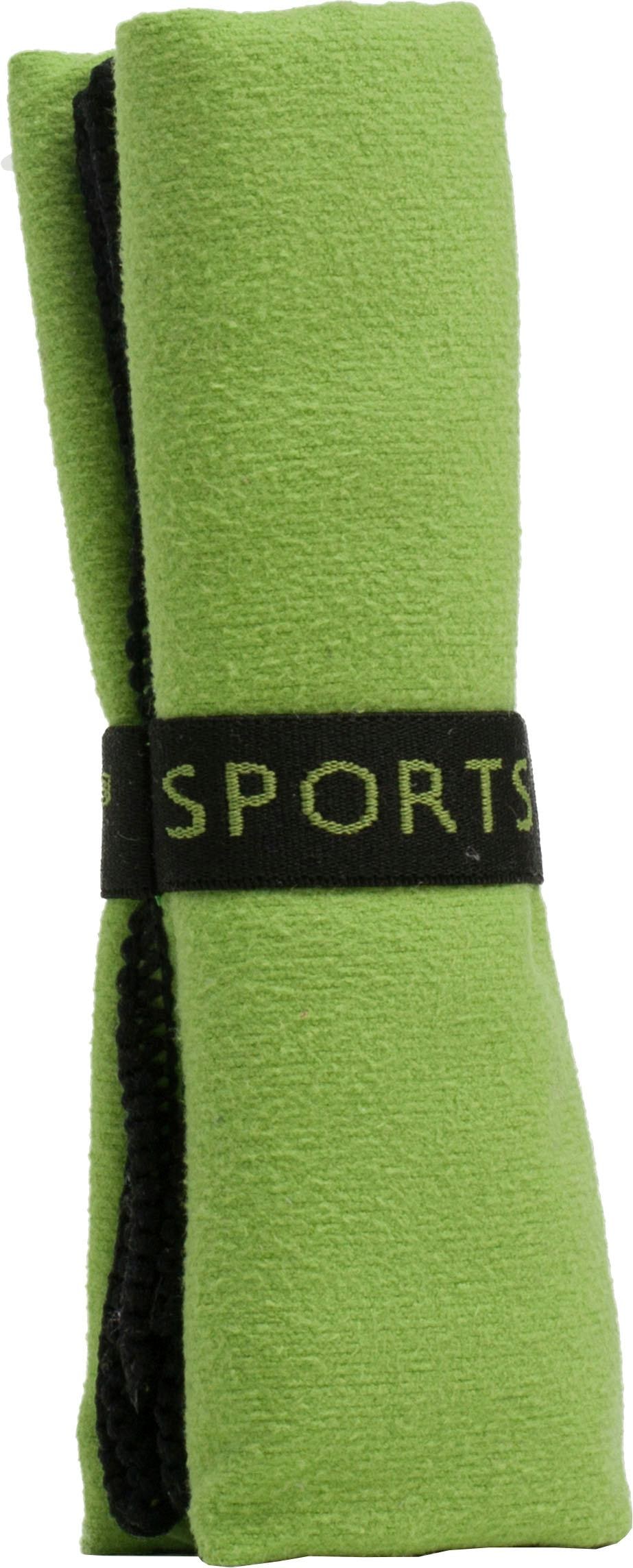 Gözze Sporthandtuch »Sports by Gözze«, (3 St., 3er Set Sporthandtücher 30 x 50 cm), im Set, schnell trocknend, Mikrofaser, für Sport, Reisen & Camping