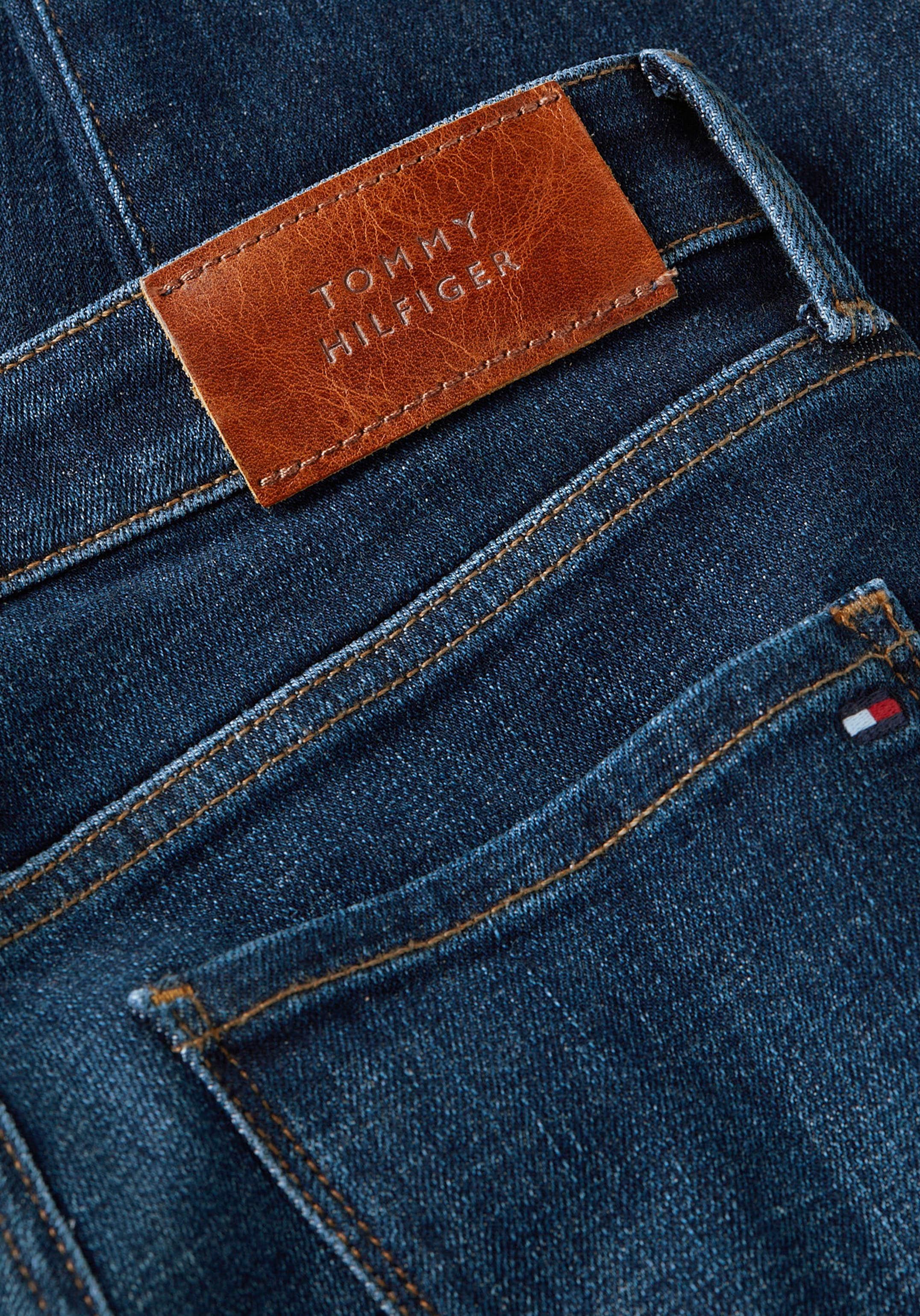 Tommy Hilfiger Skinny-fit-Jeans »TH FLEX COMO SKINNY RW GYA«, (TH FLEX COMO SKINNY RW), mit Tommy Hilfiger Logo-Badge