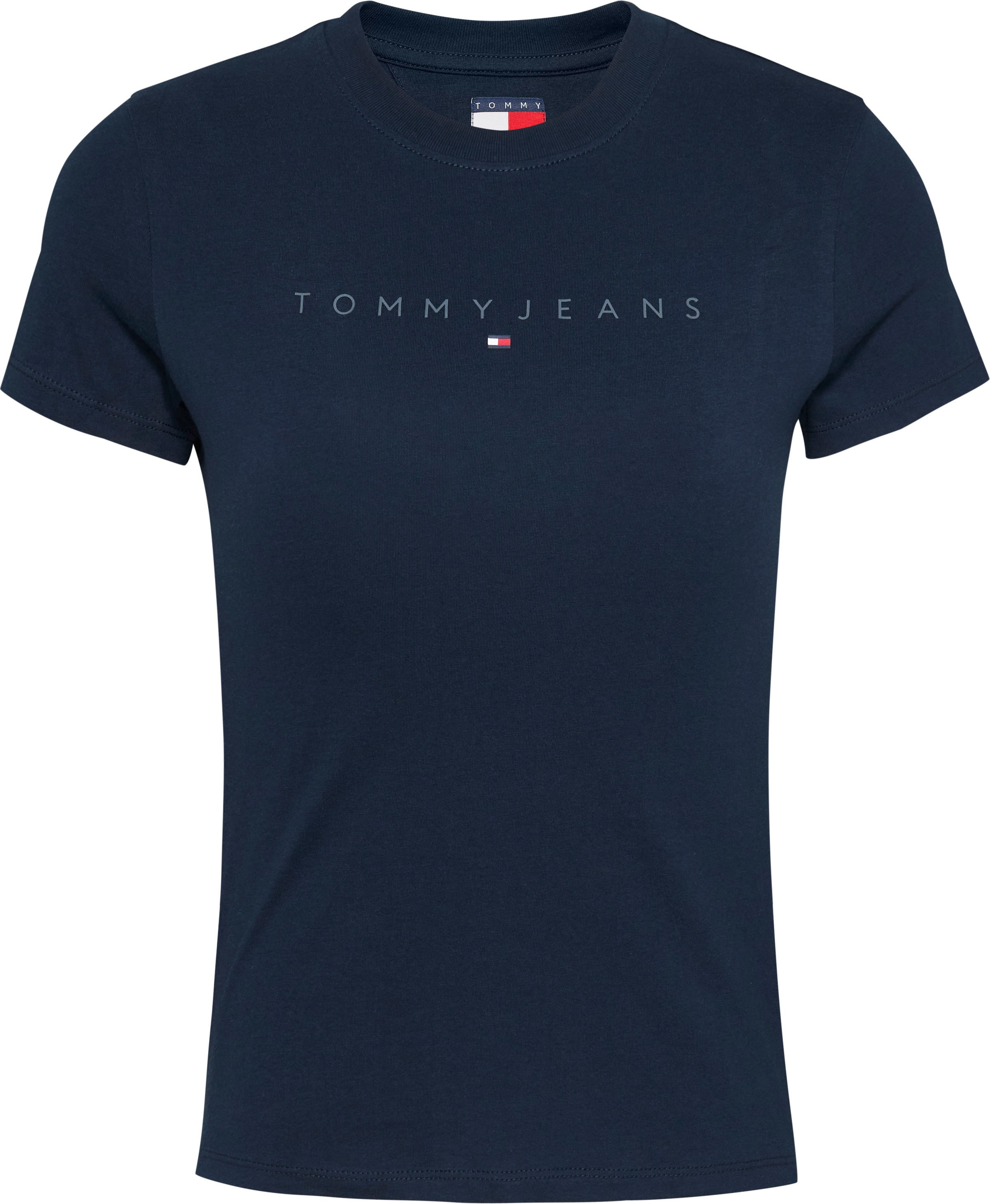 Tommy Jeans T-Shirt »TJW SLIM TONAL LINEAR TEE EXT«, mit Logoschriftzug