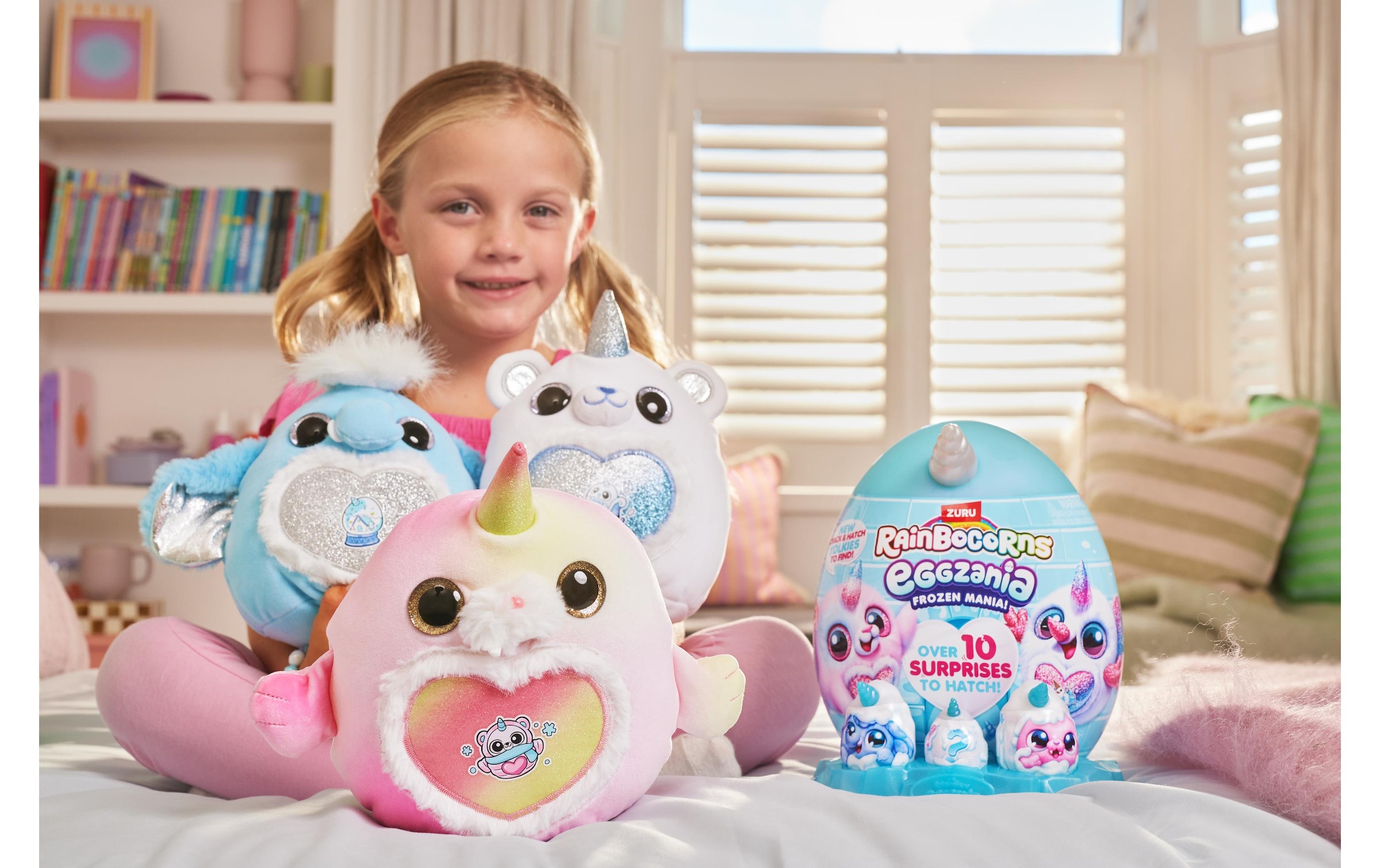 ZURU Spielfigur »Rainbocorns Eggzania Frozen Mania assortiert«