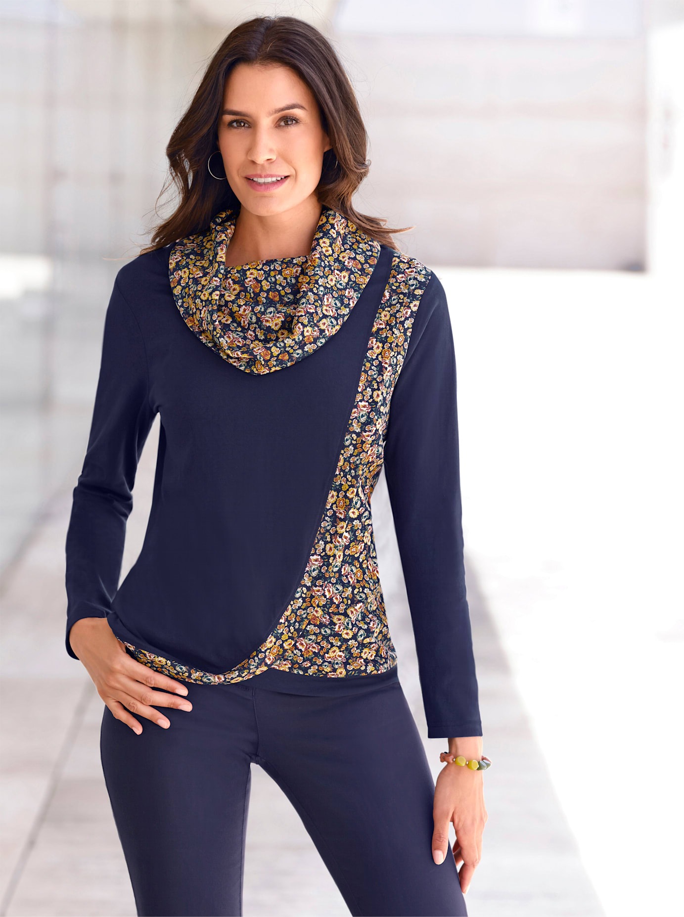 Inspirationen Rollkragenshirt »Shirt« 1 Stk.