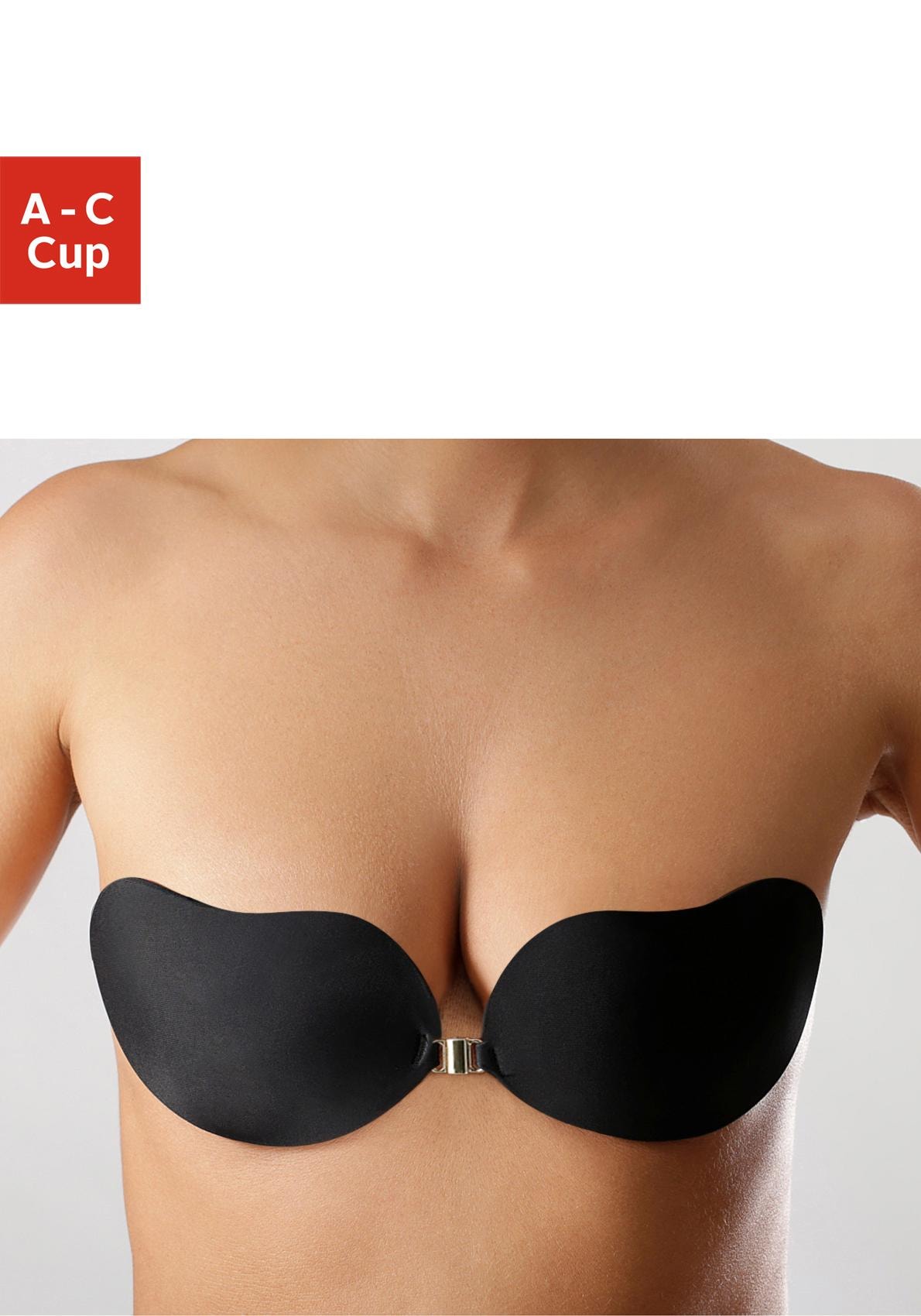 Kaufe 1 Stück unsichtbarer BH für Damen, Push-Up-Silikon-BH mit