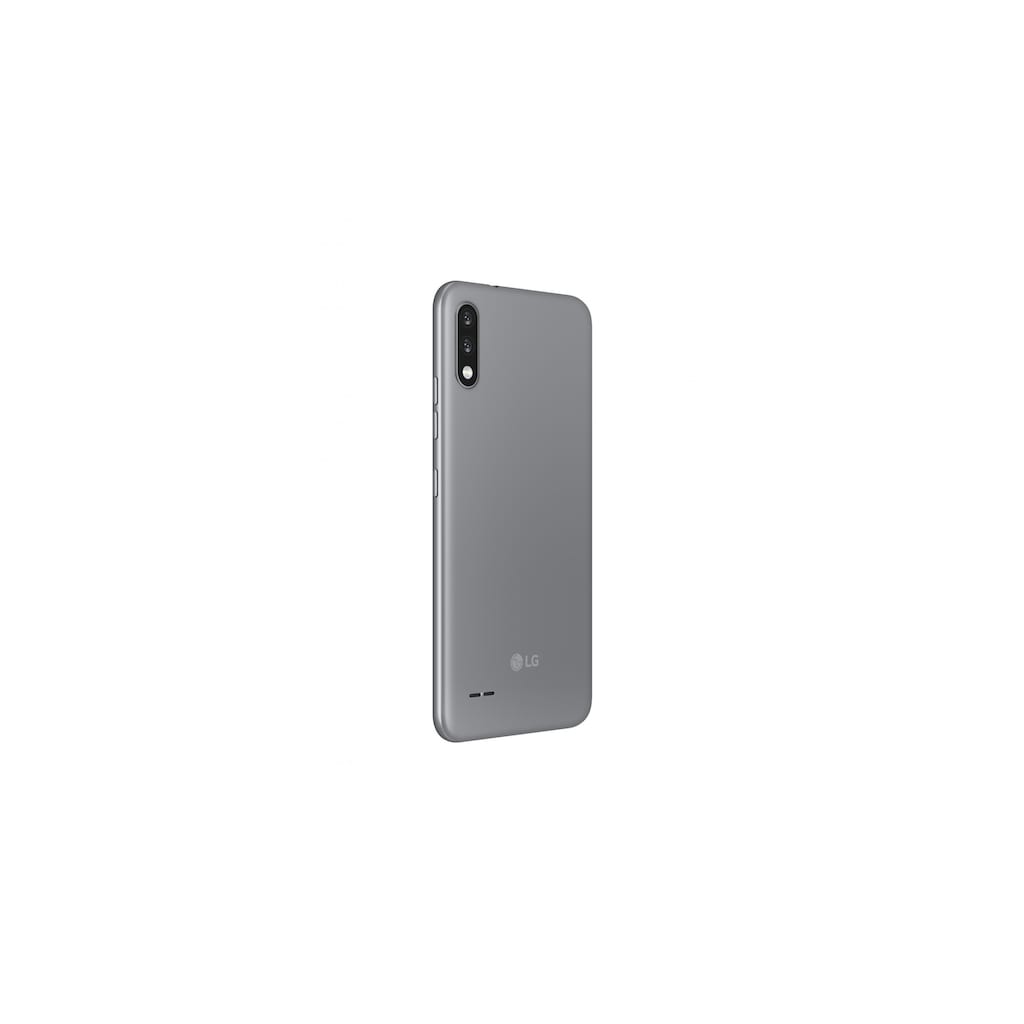 LG Smartphone »K22 32GB«, titansilberfarben, 15,75 cm/6,2 Zoll, 32 GB Speicherplatz, 13 MP Kamera