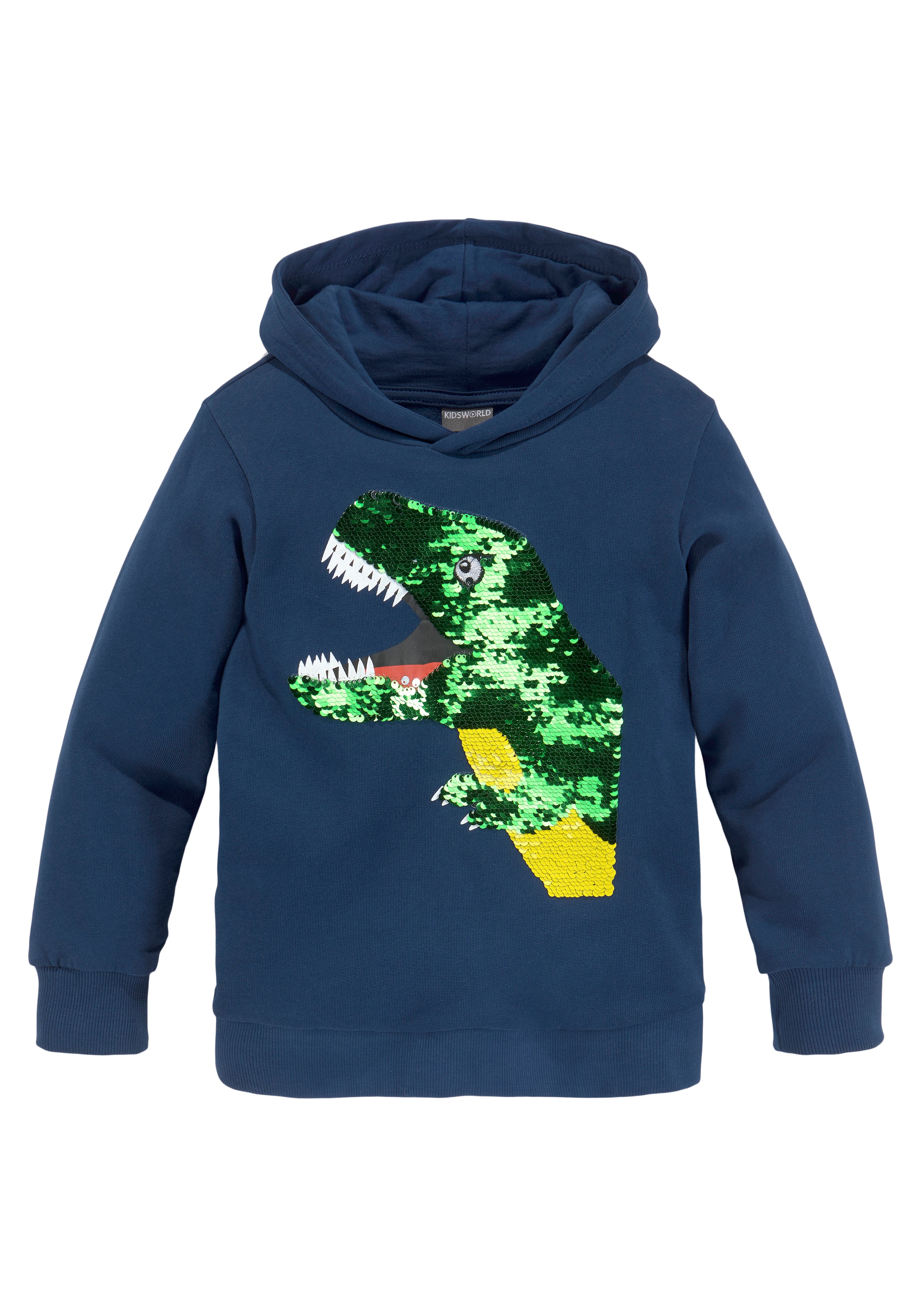 ✵ aus »mit Kapuzensweatshirt entdecken Jelmoli-Versand Wendepailletten« | Dino KIDSWORLD günstig tollem