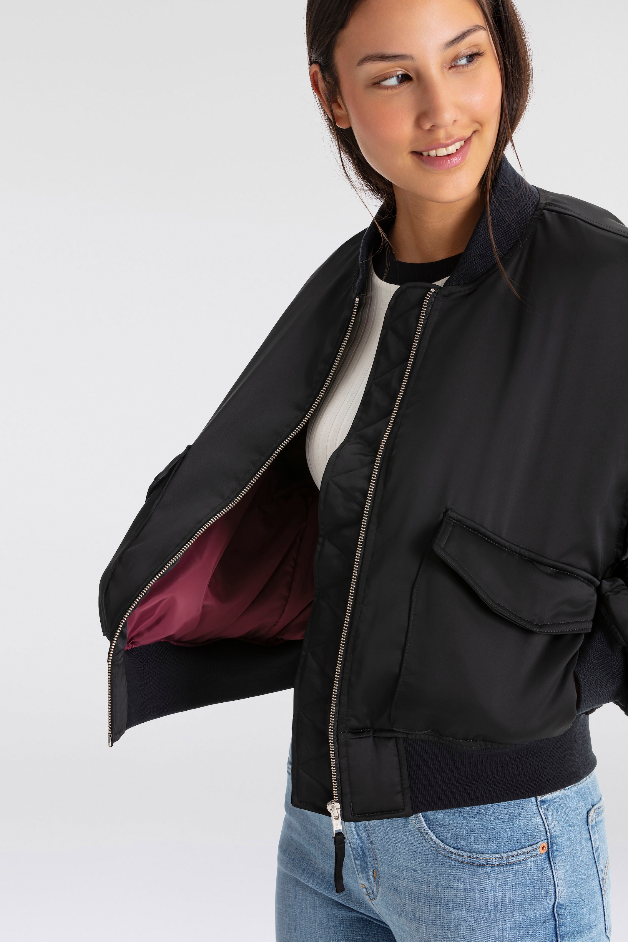 Levi's® Collegejacke »ANDY TECHY JACKET«, mit Taschen