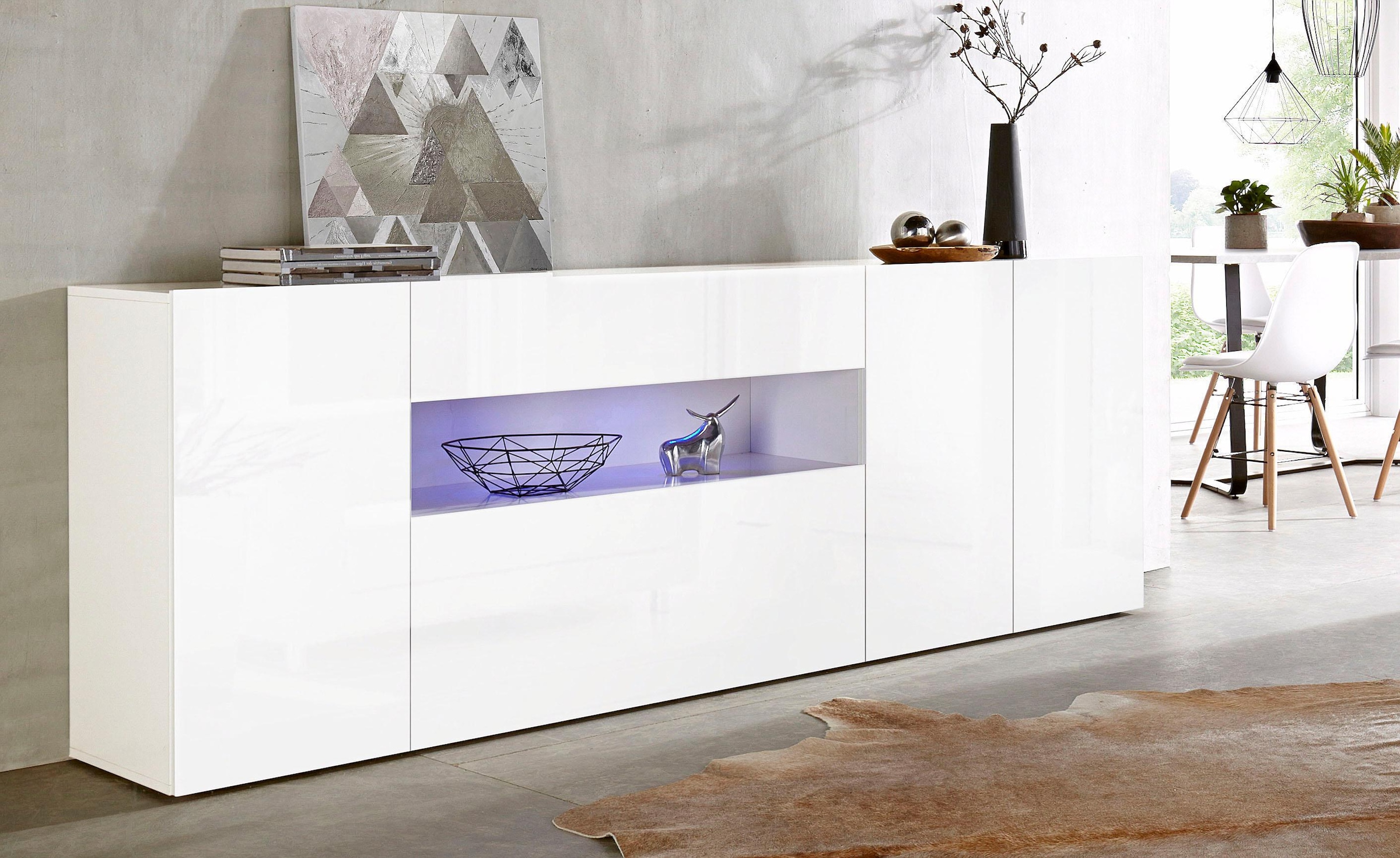 INOSIGN Sideboard, Breite 220 cm, ohne Beleuchtung