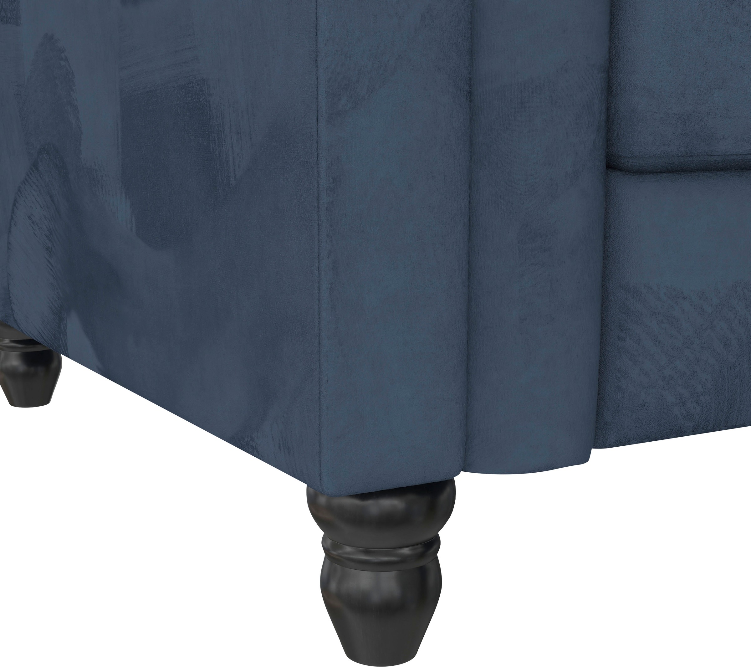 Dorel Home Ecksofa »Felix, L-Form, 241 cm (Liegefl.108x195 cm), Recamiere tauschbar,«, verstellb. Rückenlehne, Bett-Funktion, Velours, Kunstleder, Vintage