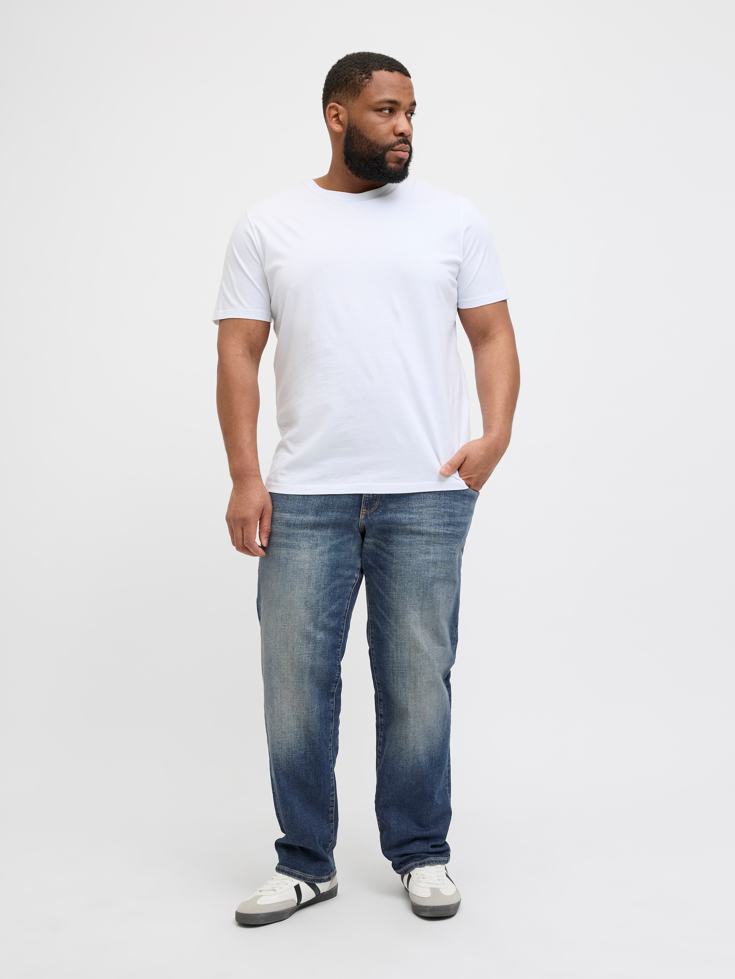 Jack & Jones PlusSize Comfort-fit-Jeans »JJIMIKE JJFOX CB 082 PLS«