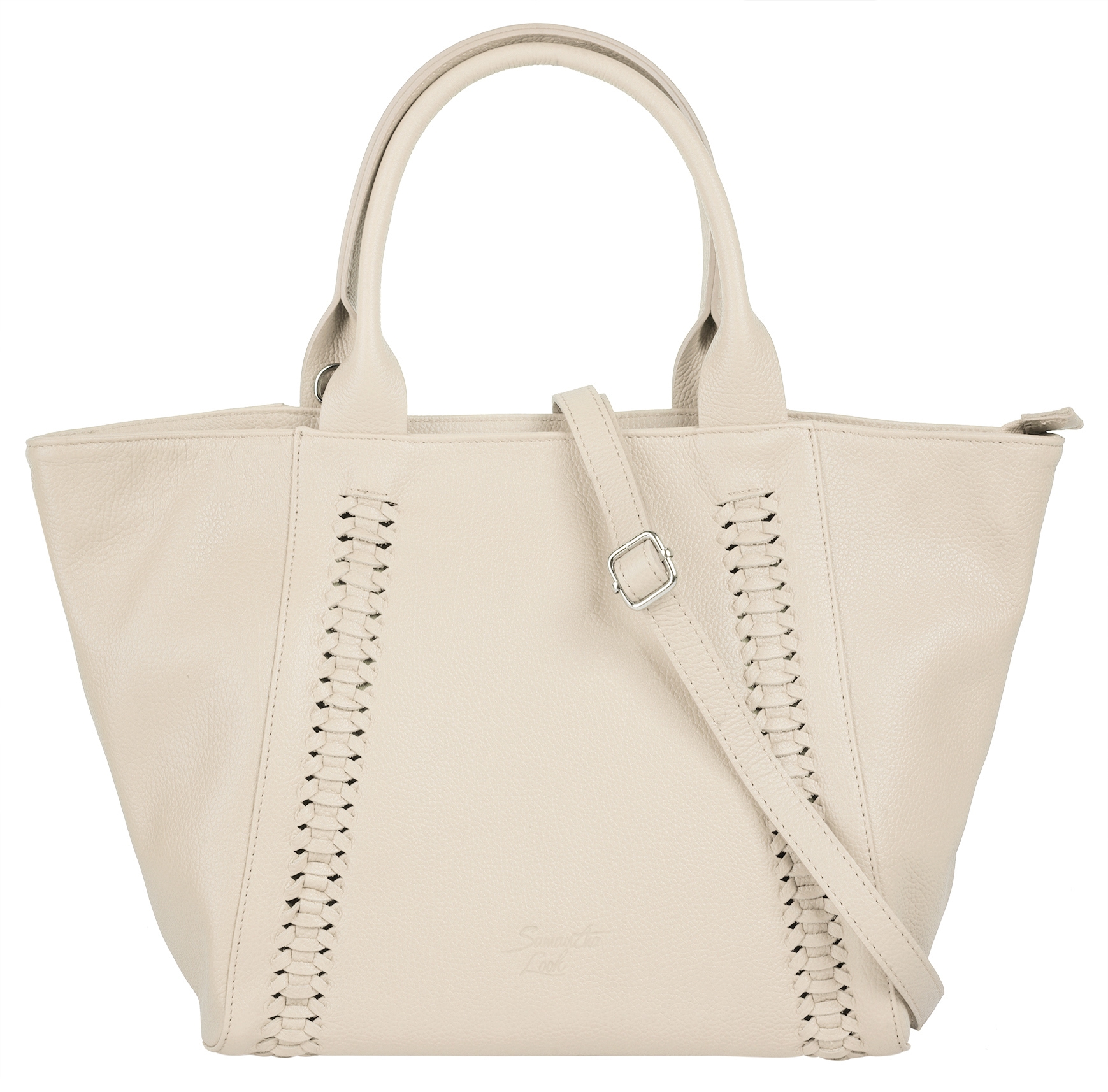 Shopper, echt Leder, Made in Italy