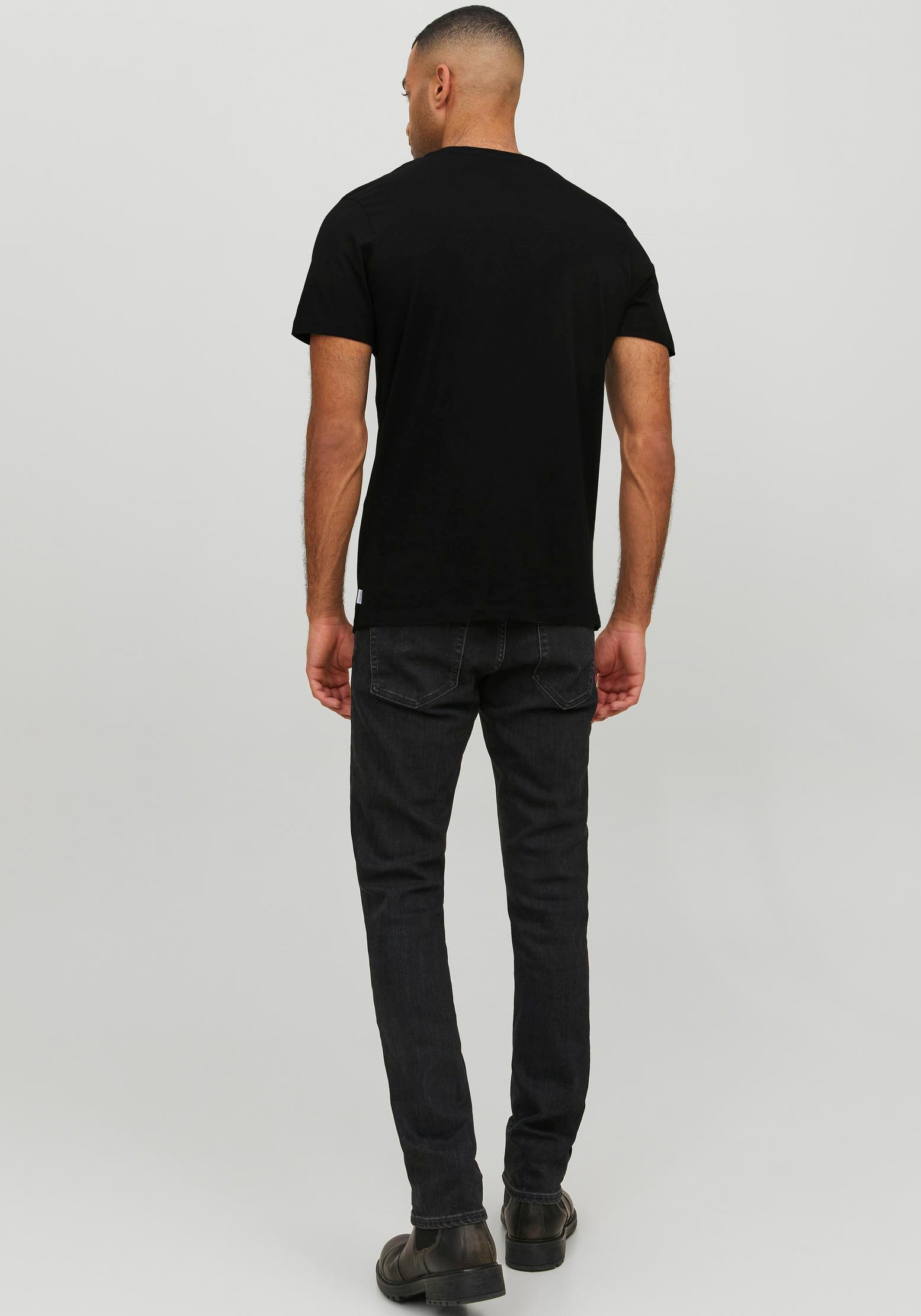 Jack & Jones V-Shirt »JJEORGANIC BASIC TEE«