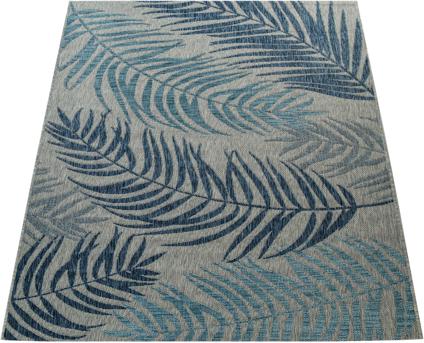 Paco Home Teppich »Kuba 123«, rechteckig, Flachgewebe, Motiv Blätter, In-  und Outdoor geeignet, Wohnzimmer online kaufen | Jelmoli-Versand