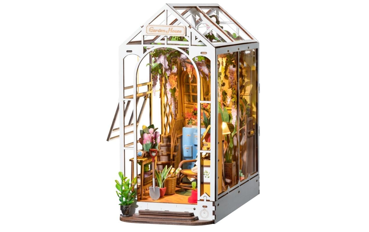 Puzzle »RoboTime Book Nook Garden House«, (176 tlg.)