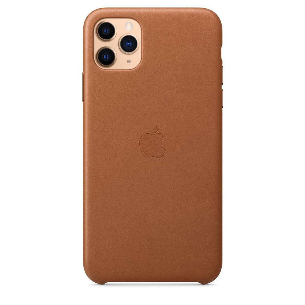 Apple Smartphone-Hülle »Apple iPhone 11 PM Leder Case Saddle Brown«, 16,5 cm (6,5 Zoll), MX0D2ZM/A