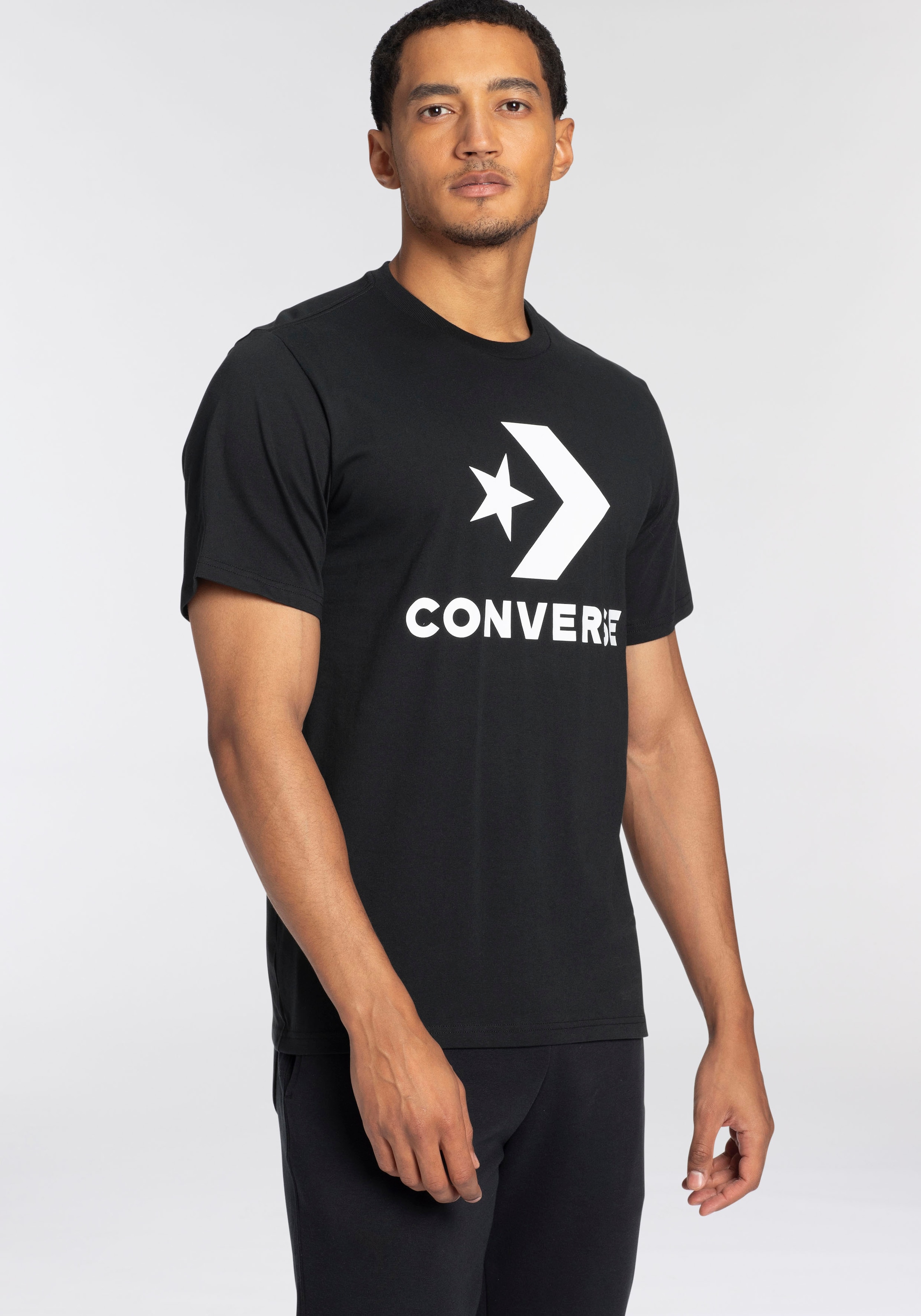 Converse T-Shirt »GO-TO STAR CHEVRON TEE«, (1 tlg.), Unisex