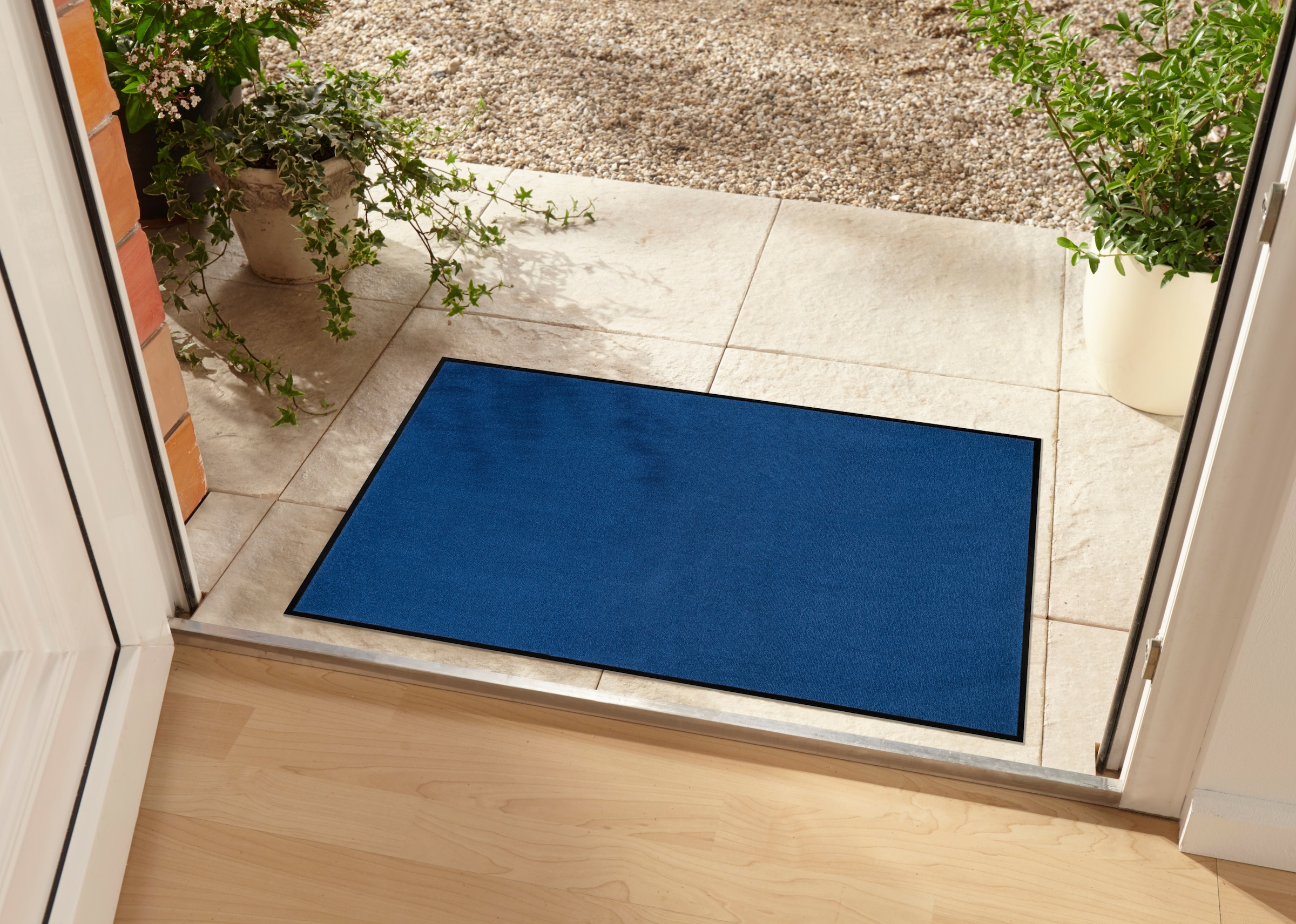 my home Fussmatte »Triton«, rechteckig, 7 mm Höhe, Schmutzfangmatte, Türmatte, In- und Outdoor, Läufer, waschbar