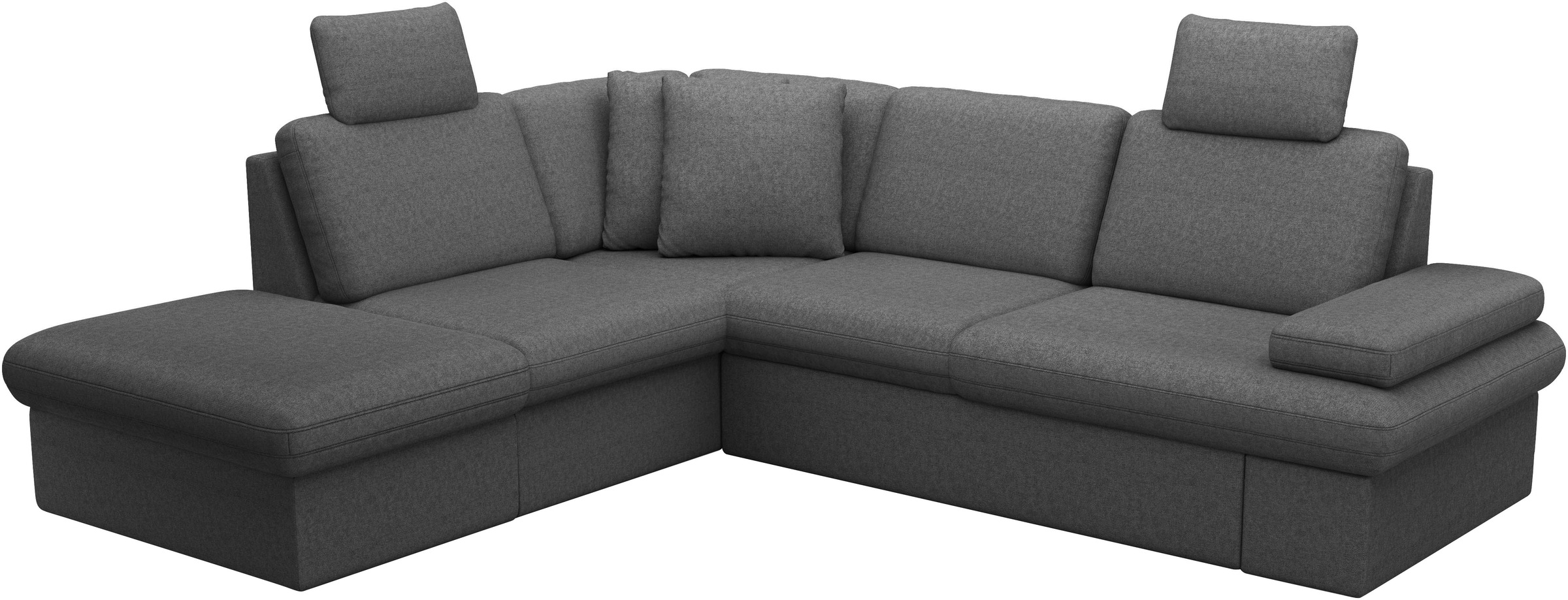 sit&more Ecksofa »Moreno«, mit Armteilverstellung,wahlweise mit Bettfunktion