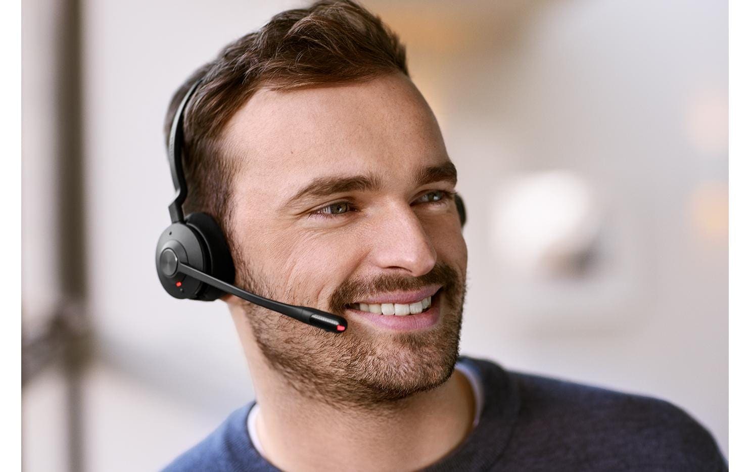 Jabra Headset »Engage 55 MS Duo«, Noise-Cancelling