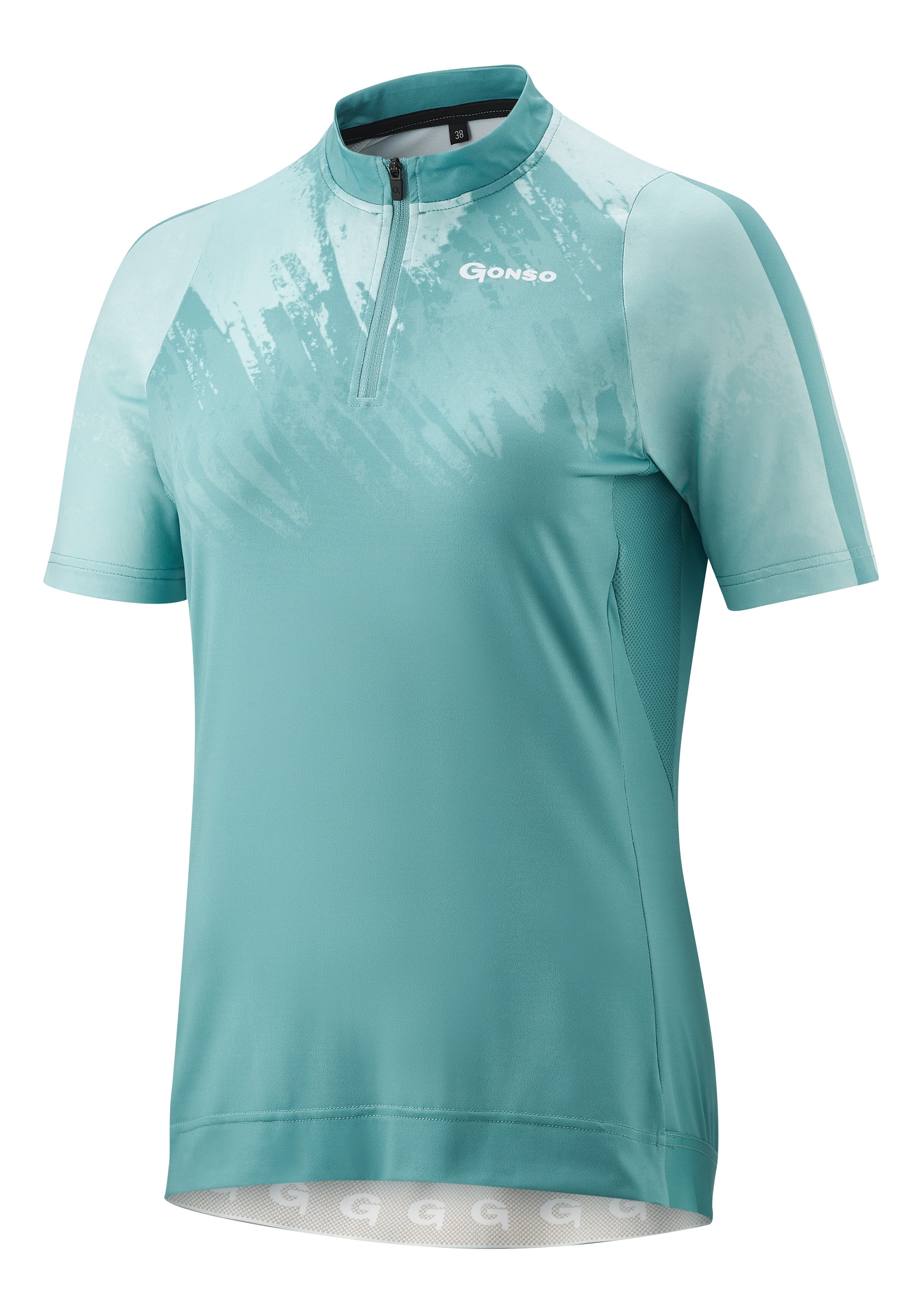 Gonso Radtrikot »LESIMA«, Damen MTB-Radshirt kurzarm, leichtes Fahrradtrikot mit RV-Tasche