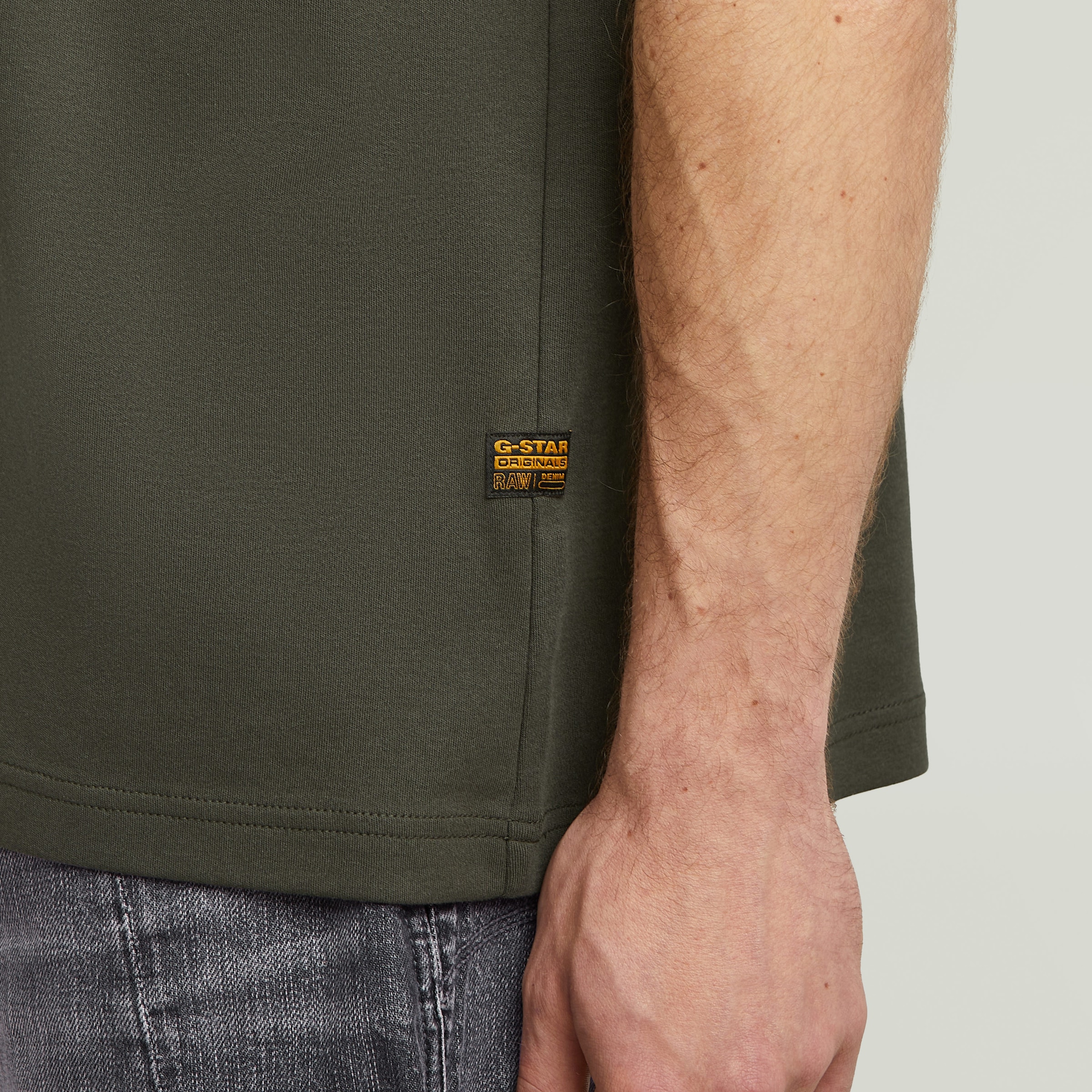 G-STAR T-Shirt »Chest Logo«, Rundhals, Regular Fit