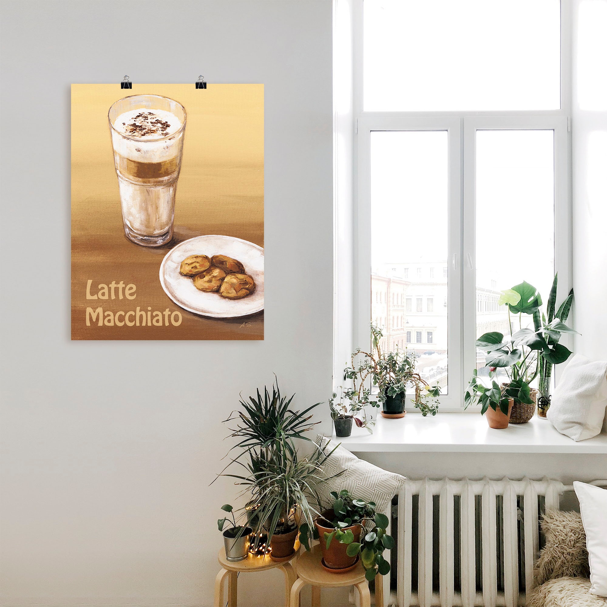 versch. III«, »Latte als Wandaufkleber Alubild, St.), Wandbild Macchiato online (1 Artland Getränke, Leinwandbild, Jelmoli-Versand oder shoppen Grössen in Poster |