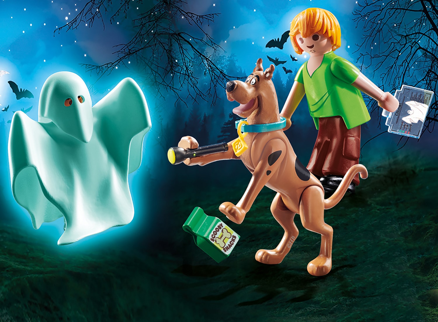 Playmobil® Konstruktions-Spielset »Scooby & Shaggy mit Geist (70287), SCOOBY-DOO!«, (22 St.), Made in Europe