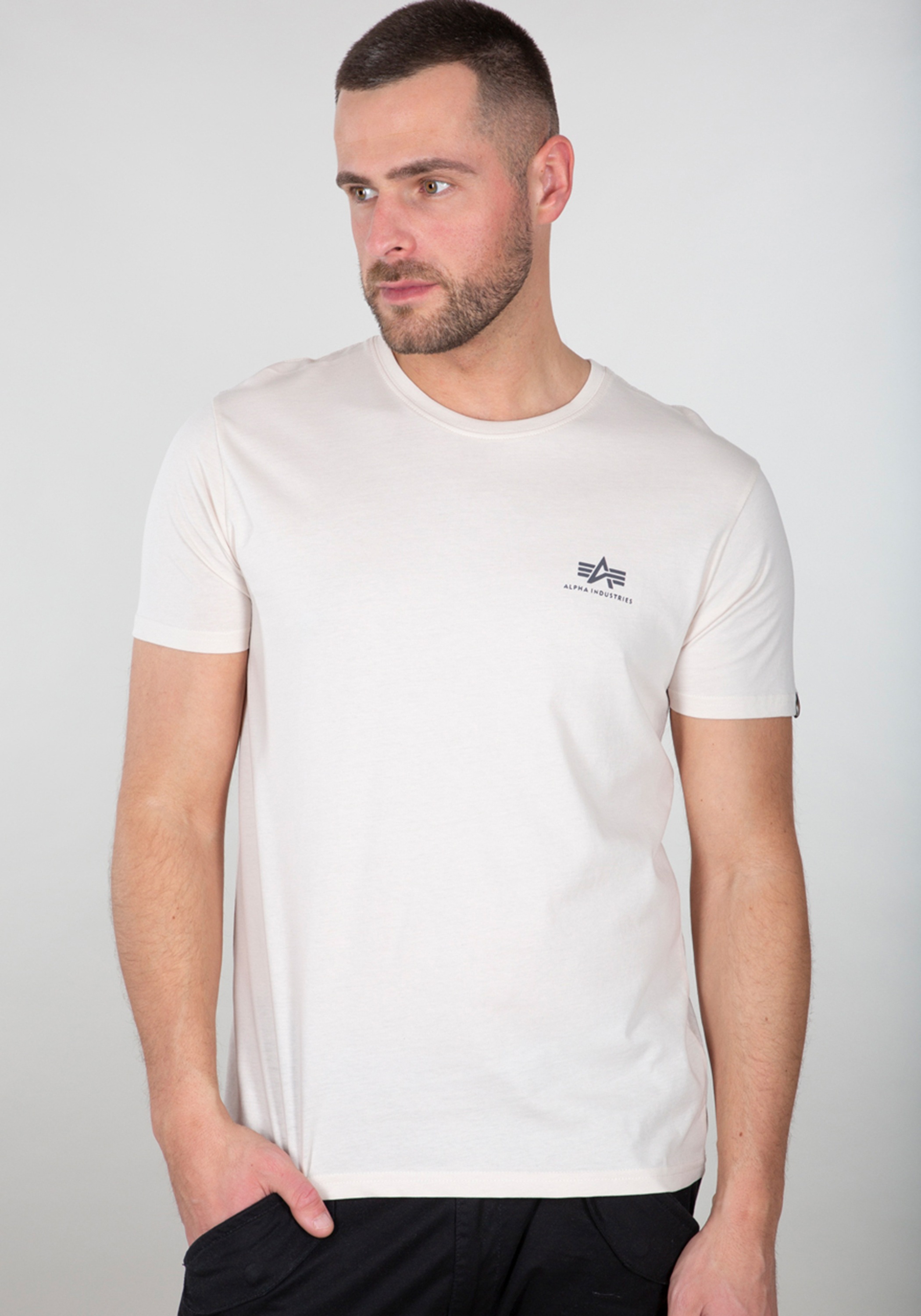 Alpha Industries T-Shirt »Alpha Industries Men - T-Shirts Basic T-Shirt SL«