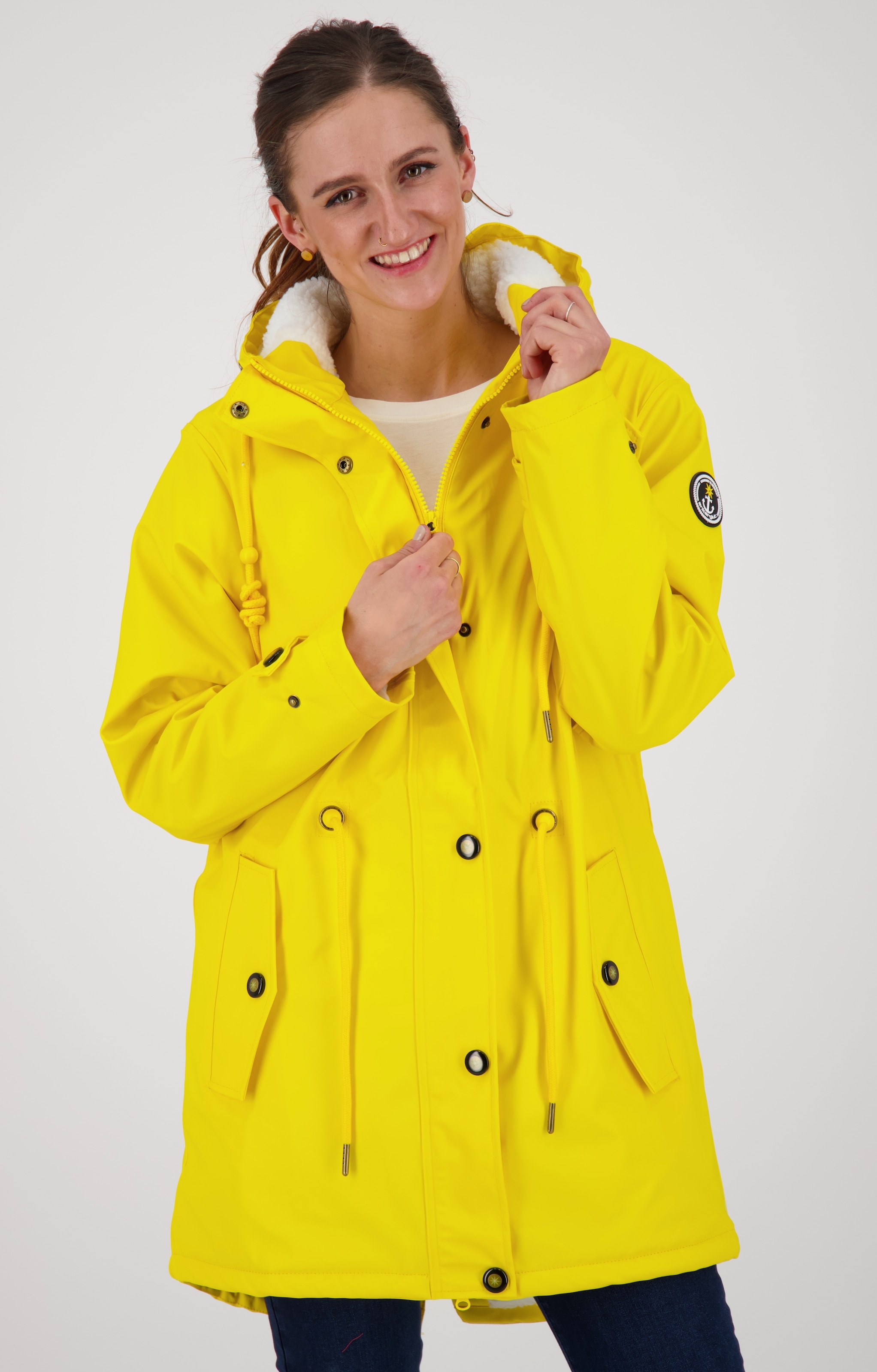 DEPROC Active Regenjacke »Friesennerz LOVE PEAK UNI WOMEN«, auch in Grossen Grössen erhältlich