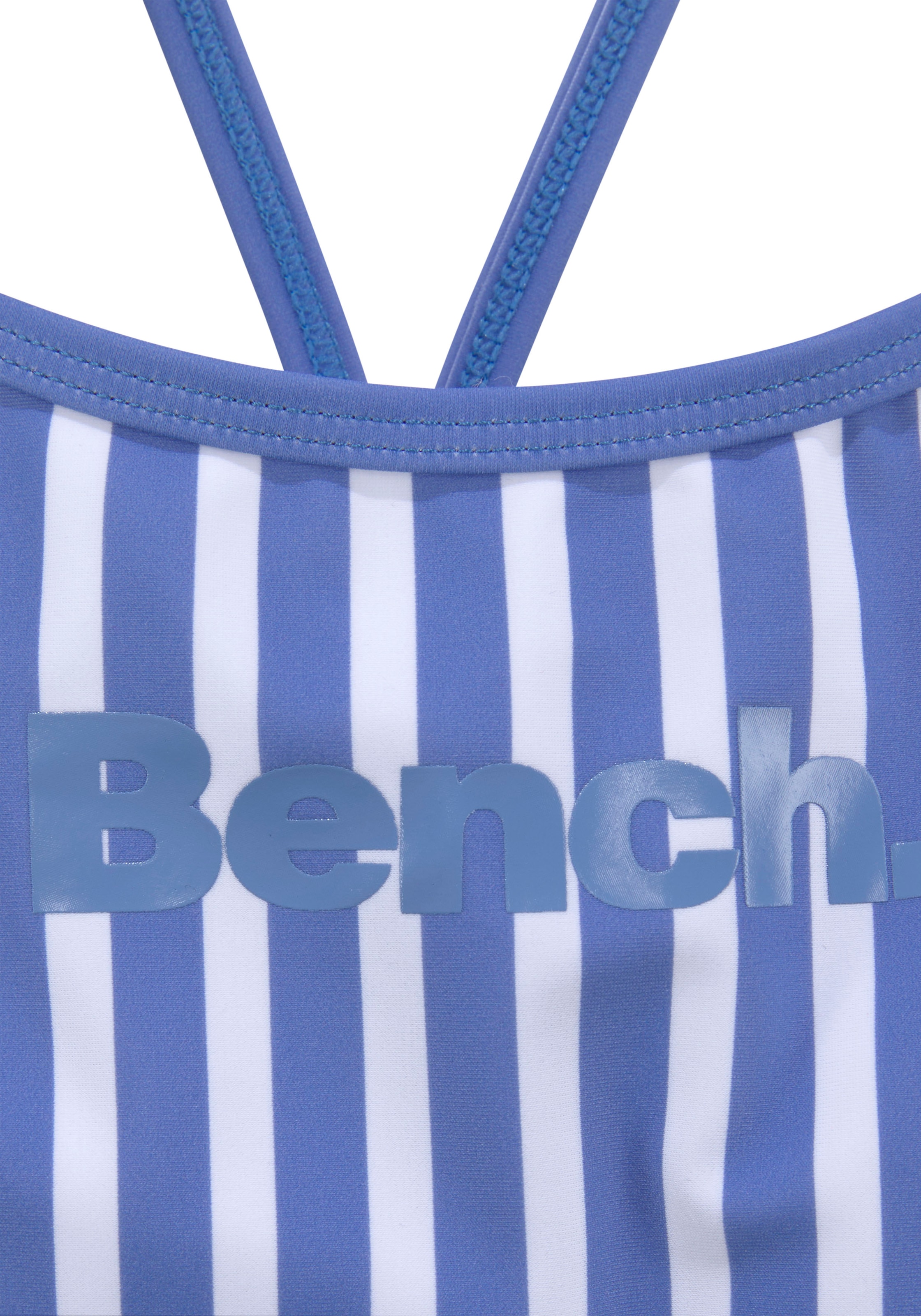 Bench. Badeanzug, mit trendigem Streifendesign