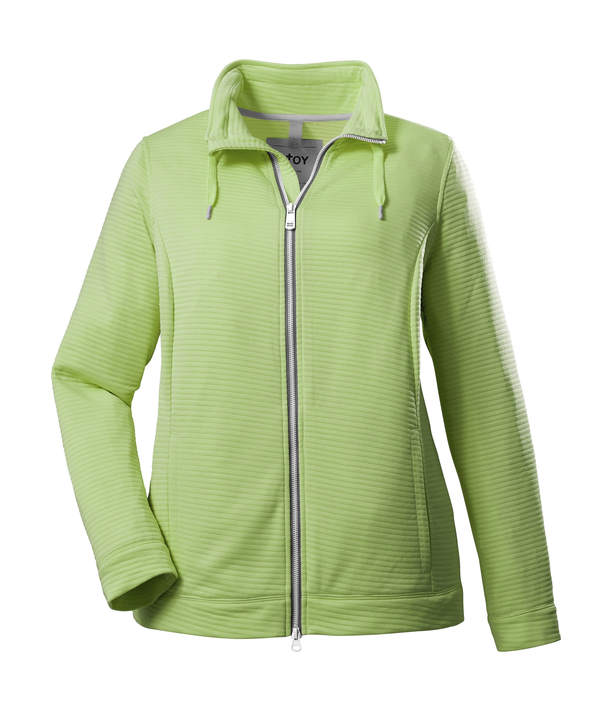 STOY Strickjacke »STS 13 WMN FLX JCKT«, Leichte Powerstretchjacke mit 4-Wege-Stretch und Kinnschutz