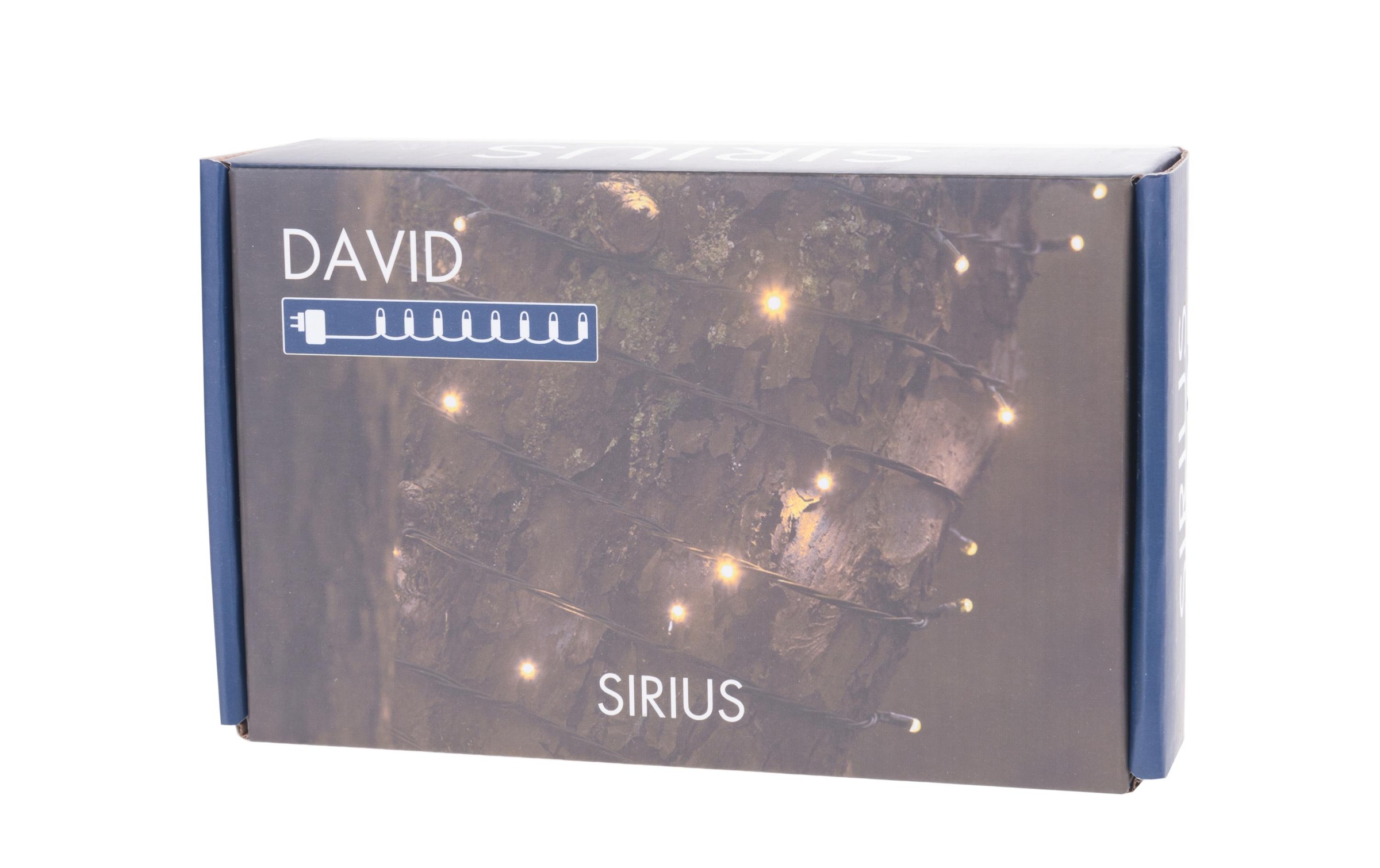 Sirius LED-Lichterkette »LED Lichterkette David, 160 LED«, 160 St.-flammig