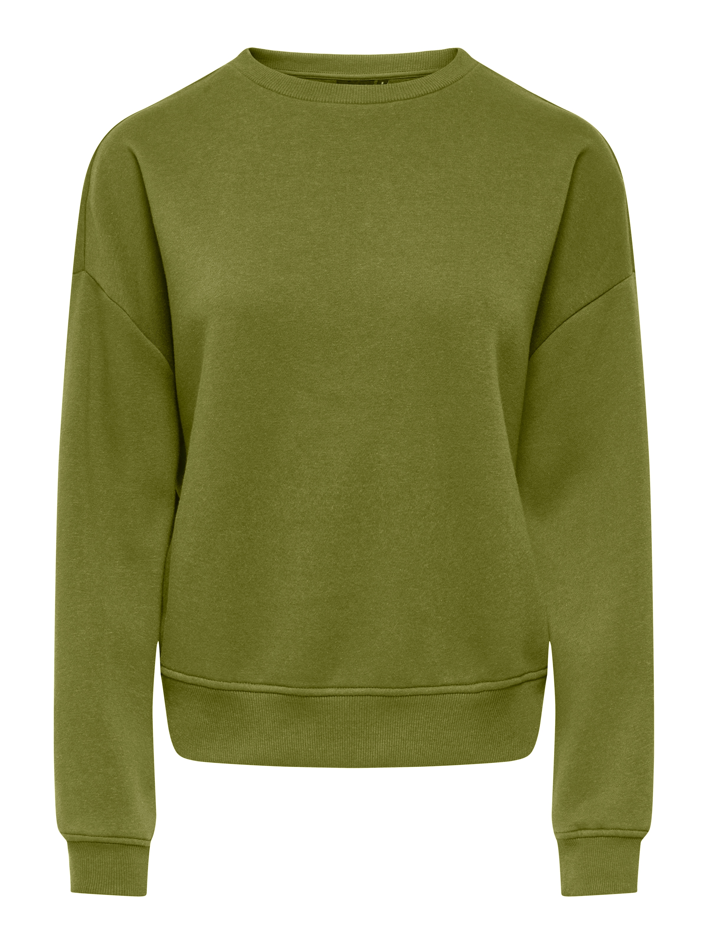 ONLY Sweatshirt "ONLSWEAT L/S CREW OVERSIZE SWT", Baumwollmischung, loose fit, Rundhals