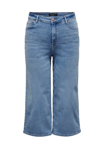 High-waist-Jeans »CARADISON HW WIDE CROP DNM CROS351«