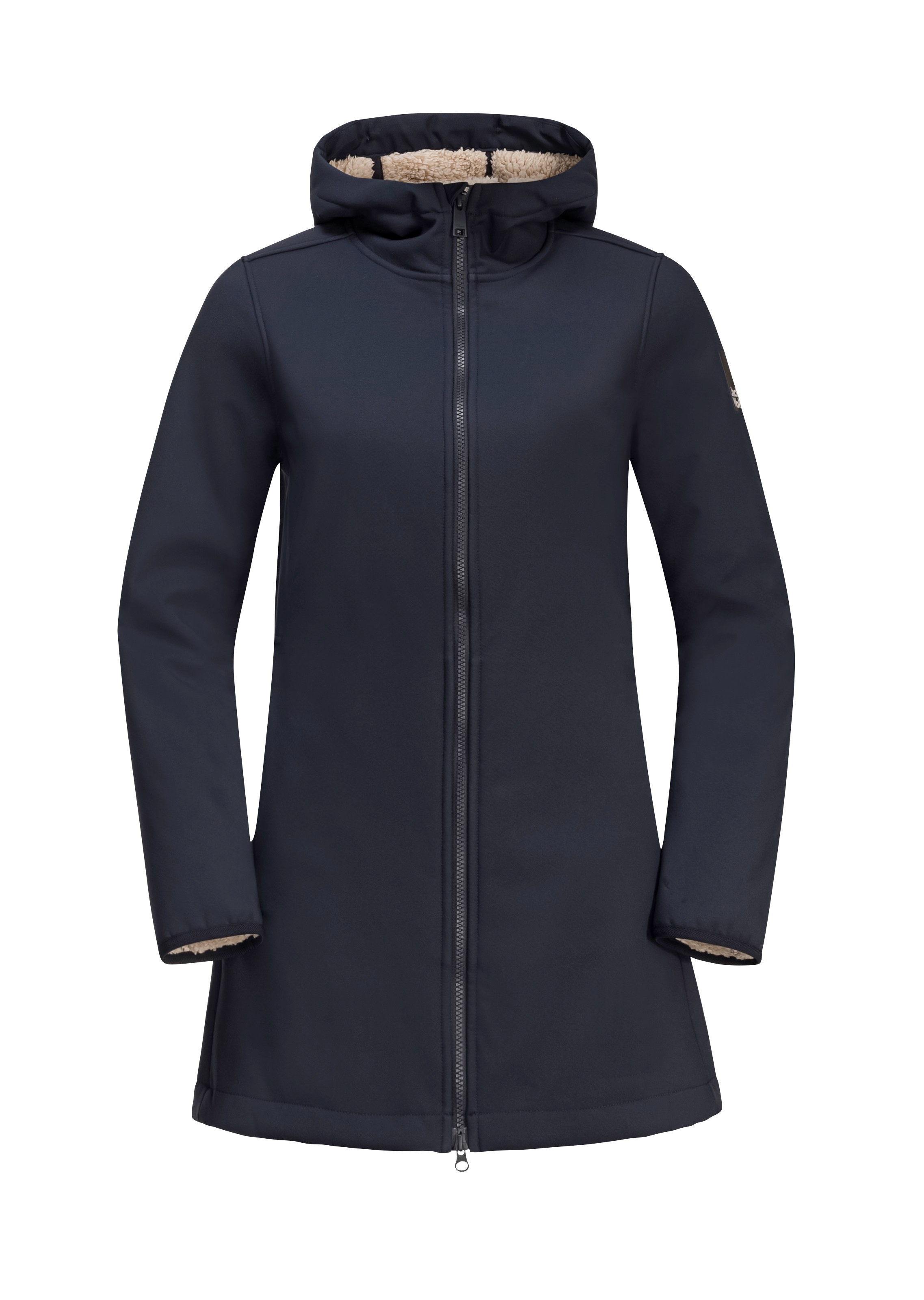 Jack Wolfskin Softshellmantel »WINDLAND COAT W«, mit Kapuze