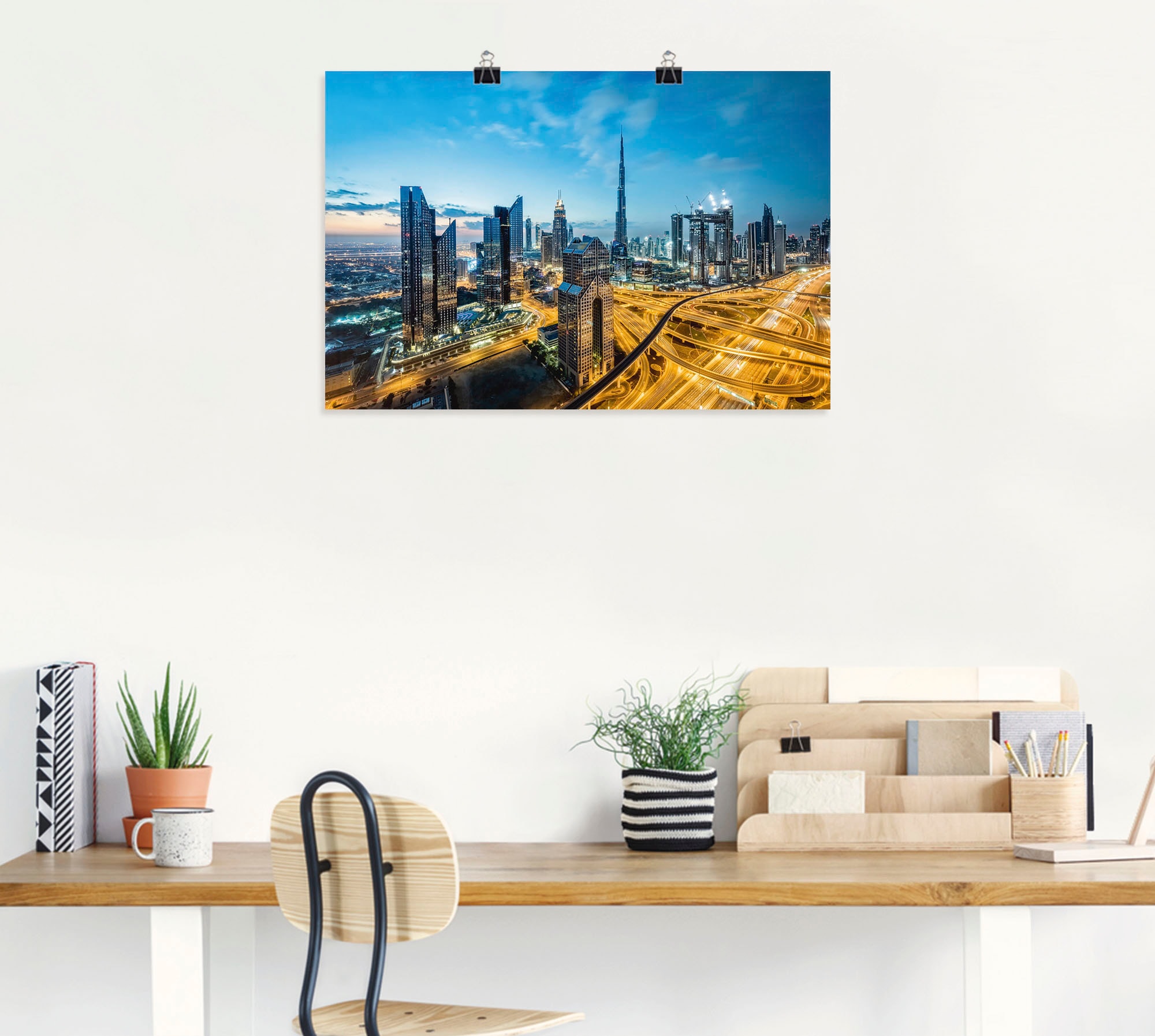 Artland Wandbild »Dubai«, Bilder von Asien, (1 St.), als Leinwandbild, Poster in verschied. Grössen