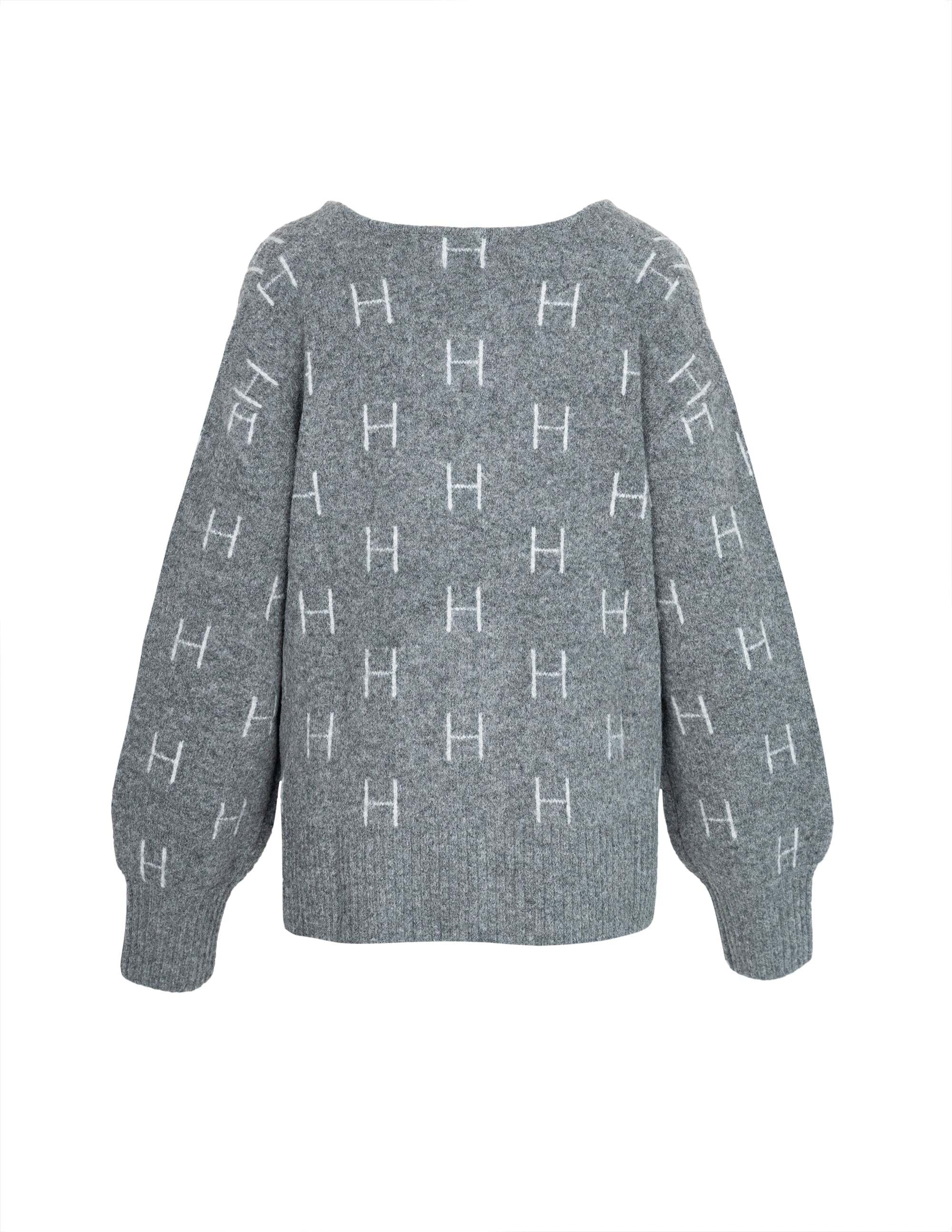 HÉST V-Ausschnitt-Pullover »HÉST Strickjacke FAM Zip Jacket«