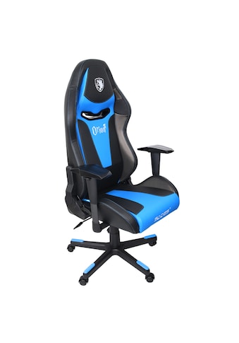 Gaming-Stuhl »"Orion" schwarz/blau, Kunstleder, ergonomischer Gamingstuhl«, 1 St.