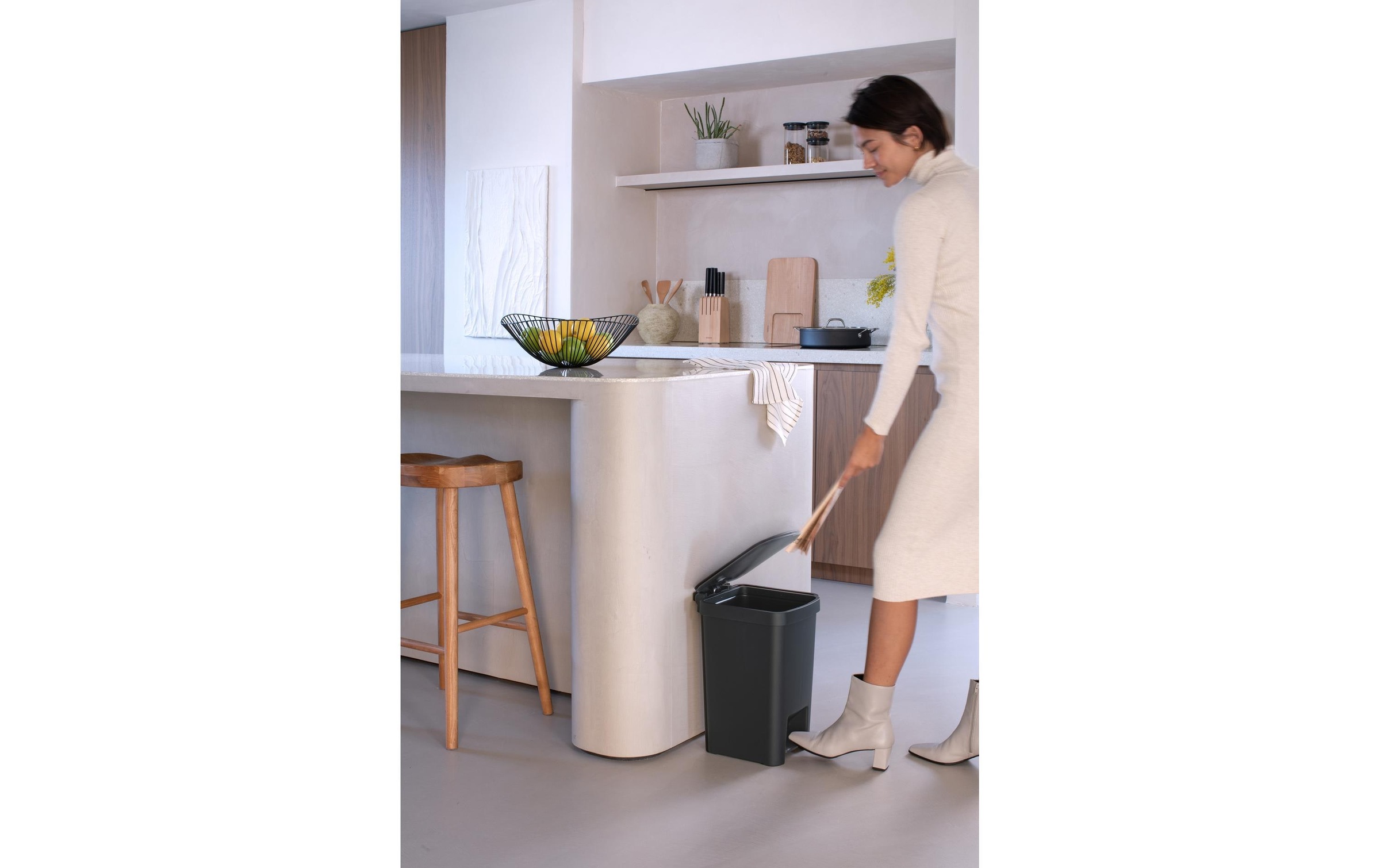 Brabantia Mülleimer »StepUp 16 l«, 1 Behälter
