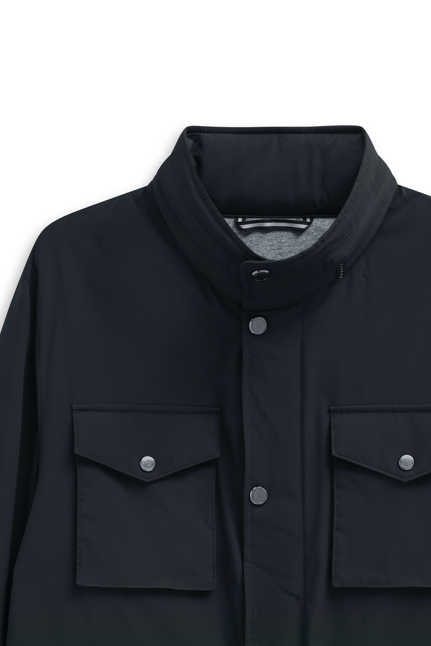bugatti Fieldjacket »Regular Fit«, mit Kapuze, mit Stretch & Stehkragen