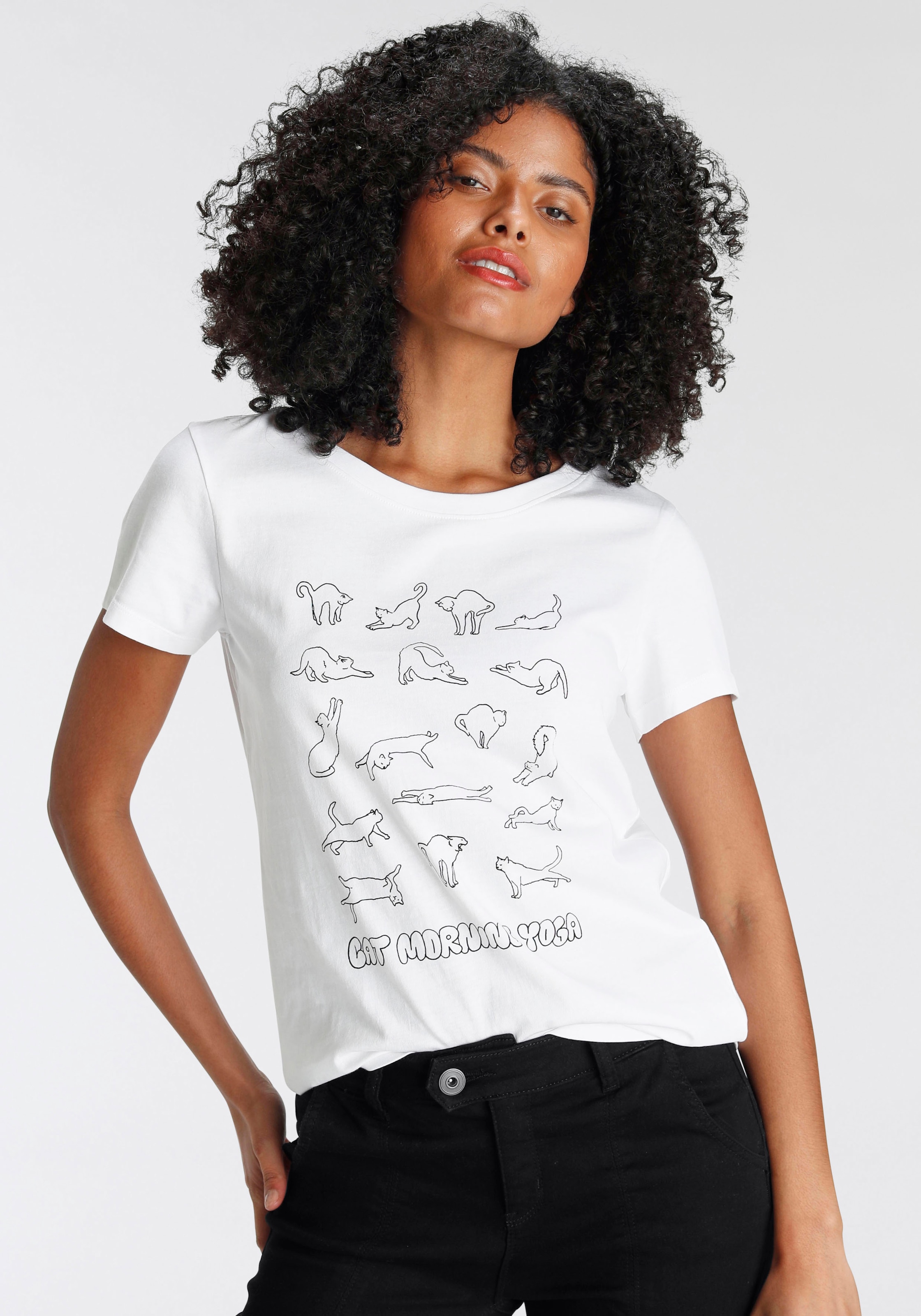 Designs Jelmoli-Versand in modischen AJC Print-Shirt, | kaufen verschiedenen online