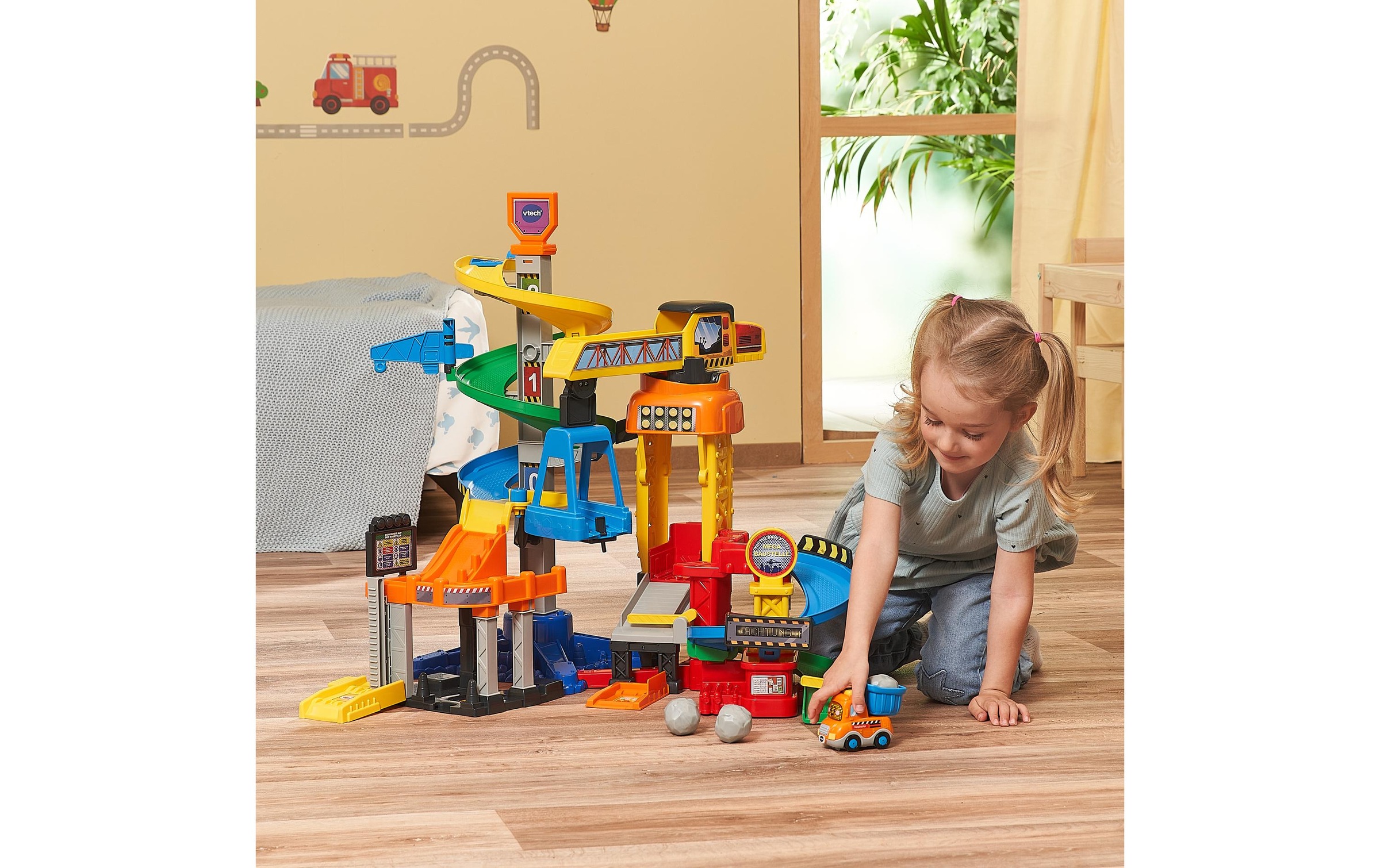 Vtech® Lernspielzeug »Tut Tut Baby Flitzer – Mega Baustelle -DE-«