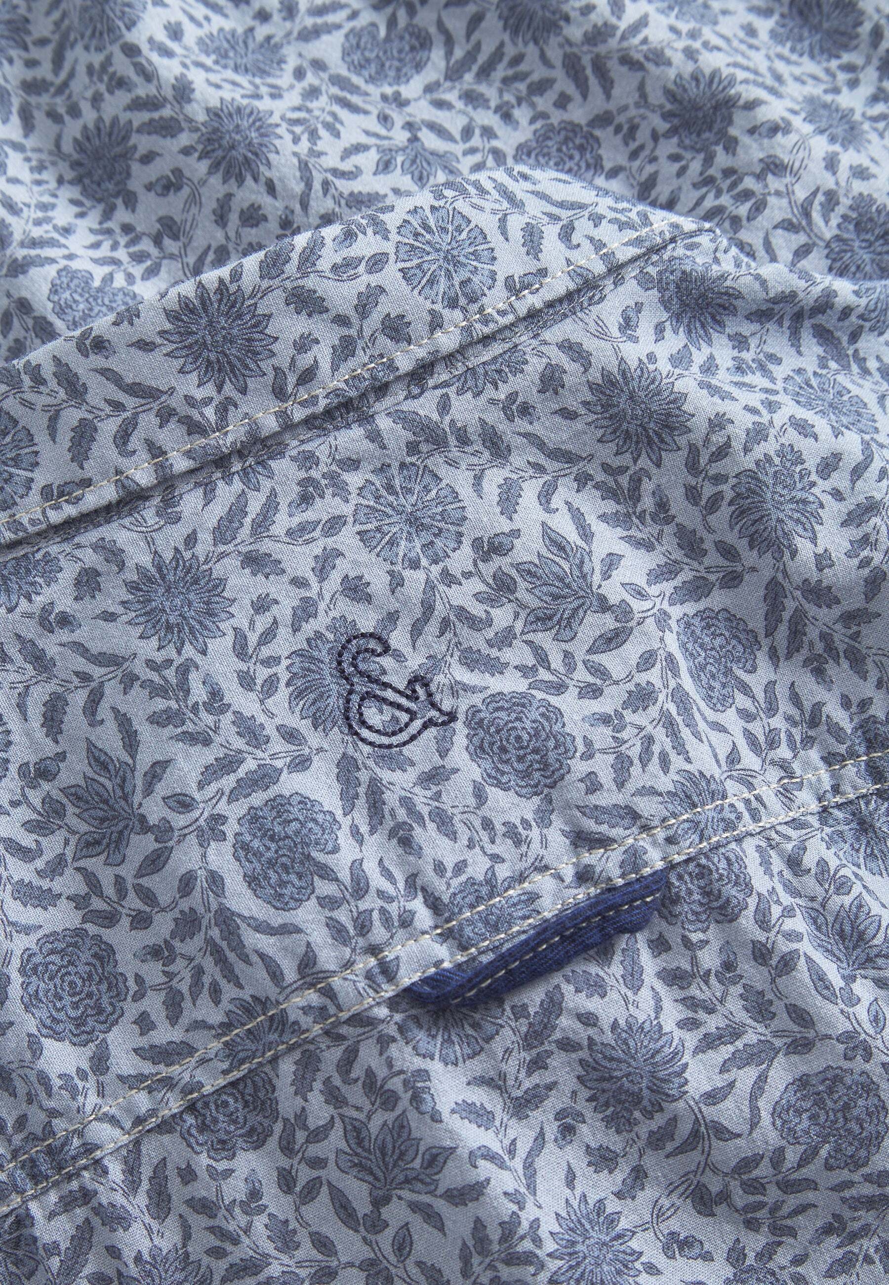 colours & sons Langarmhemd »colours & sons Langarmhemd Shirt Printed«