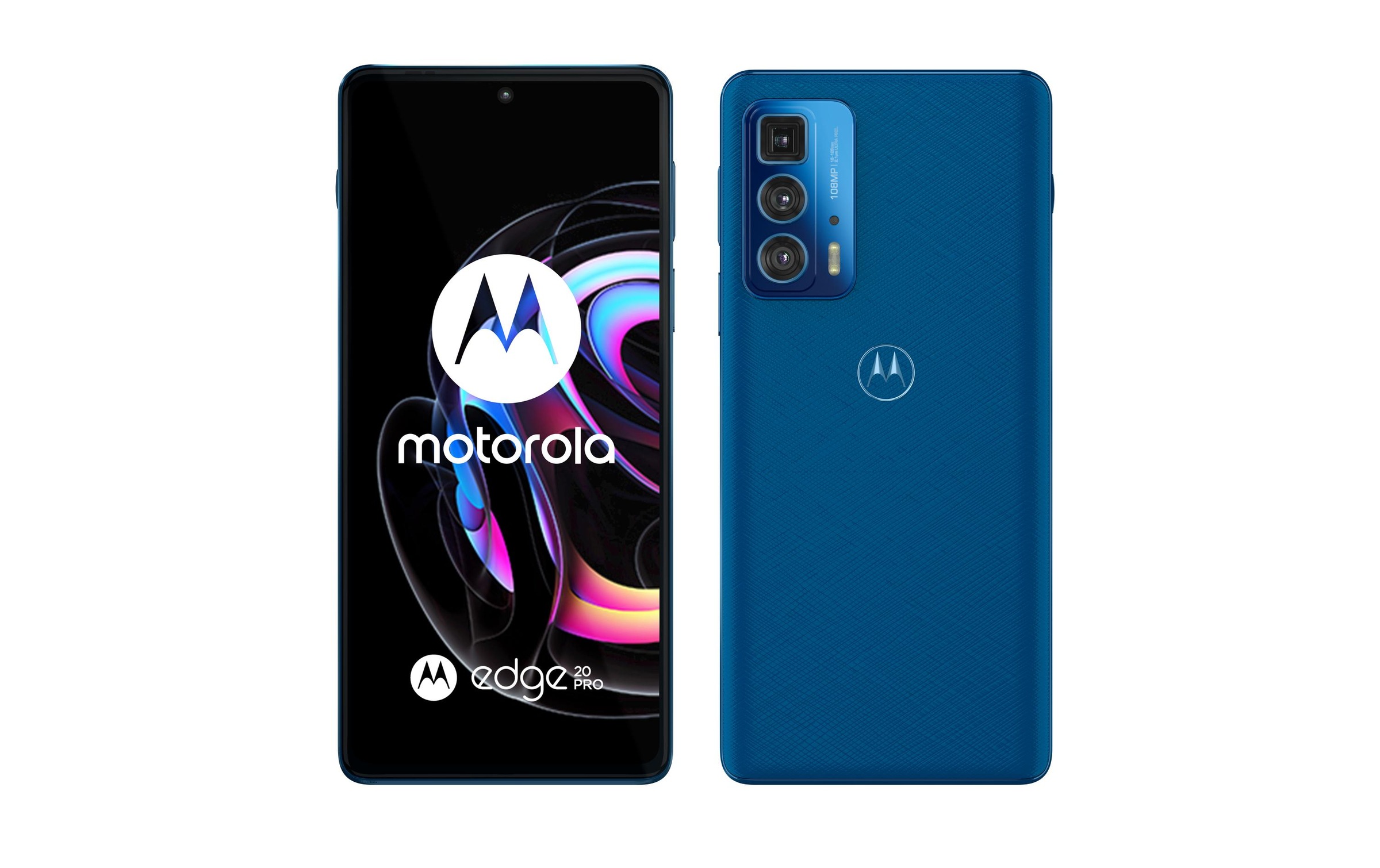 Motorola Smartphone »Edge 20 Pro 5G 256 GB Blue«, dunkelblau