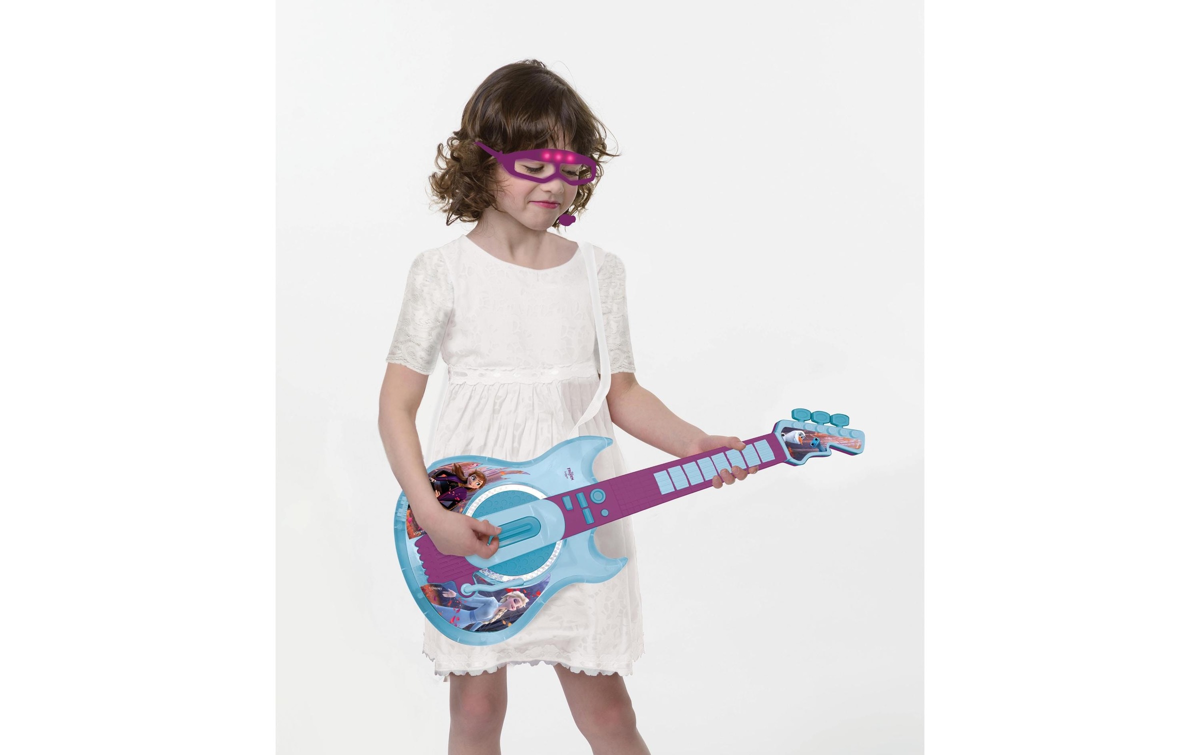 Lexibook® Spielzeug-Musikinstrument »Disney Frozen Elektronische Gitarre«