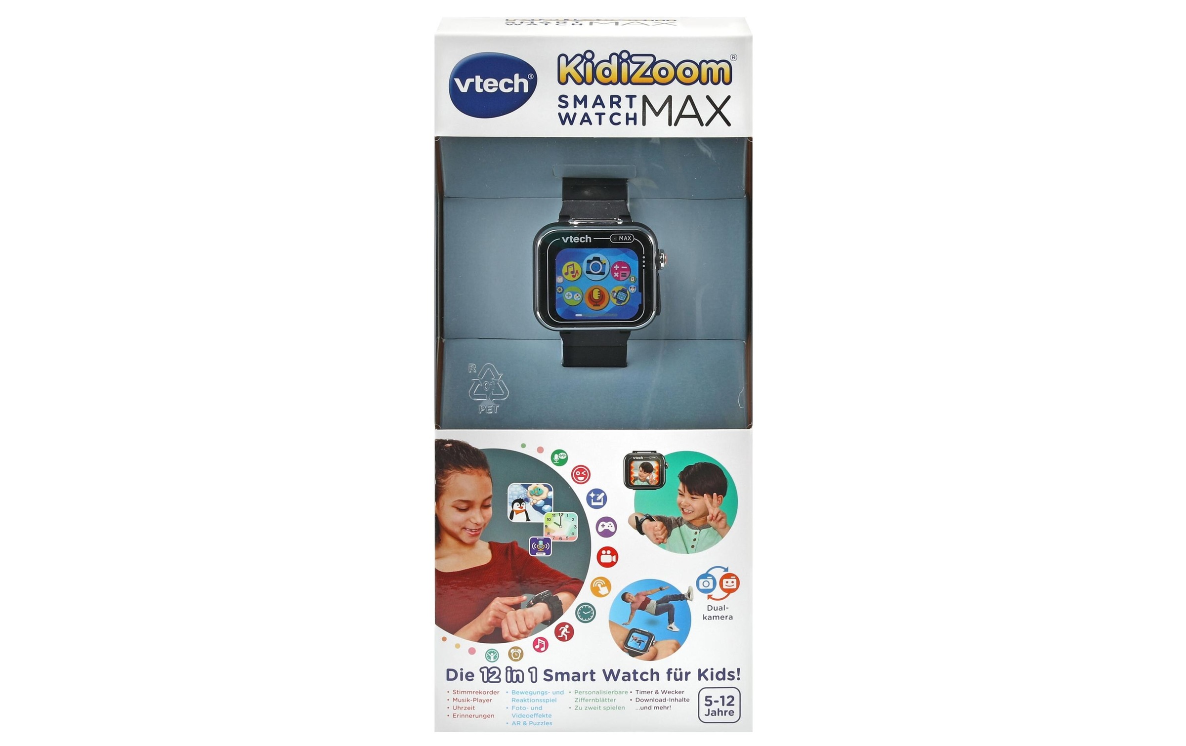 Vtech® Kinderkamera »KidiZoom Smart Watch MAX schwarz -DE-«