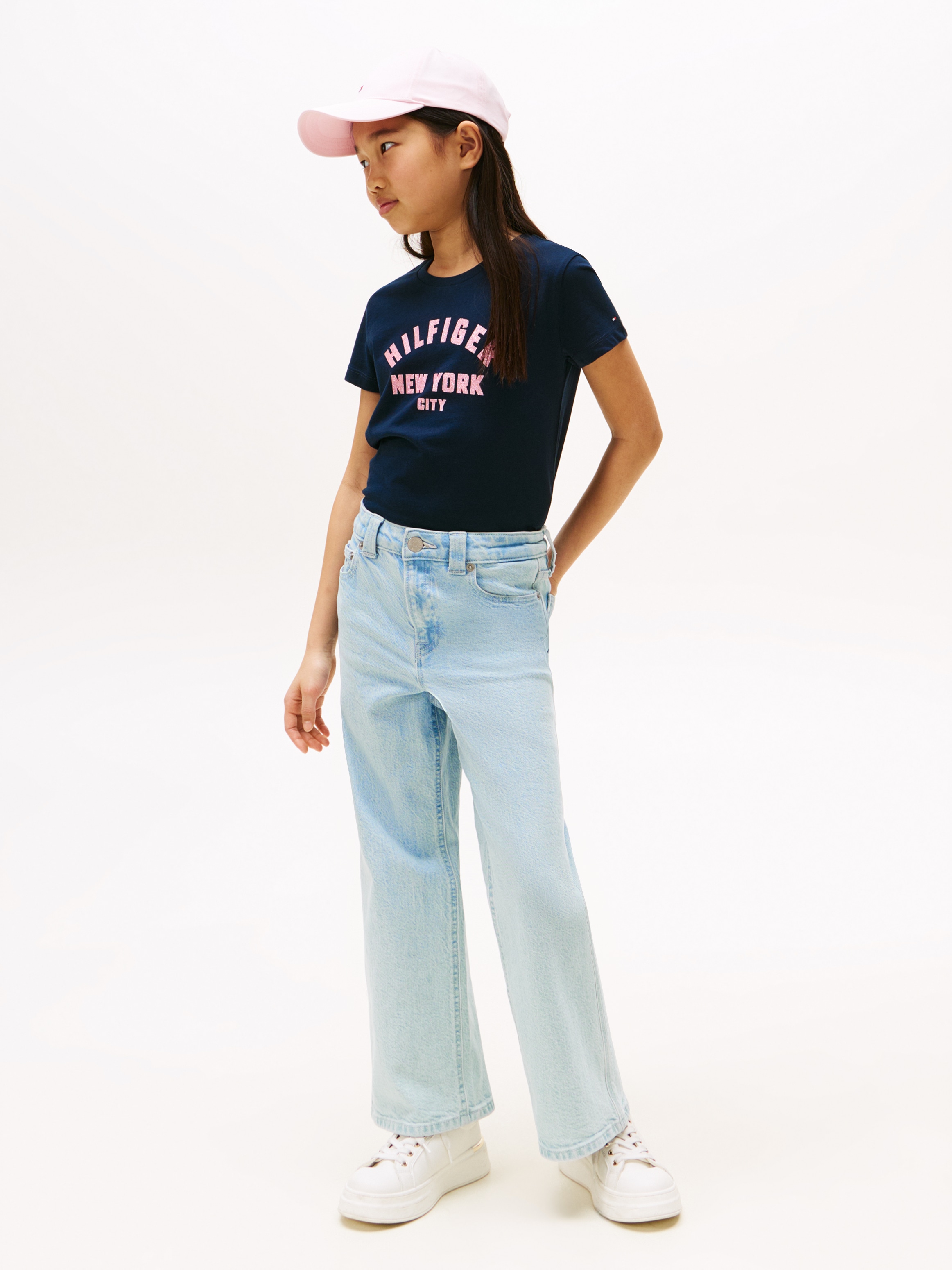 Tommy Hilfiger T-Shirt »HILFIGER GRAPHIC T-SHIRT«, für Kinder bis 16 Jahre, mit grossem Druck