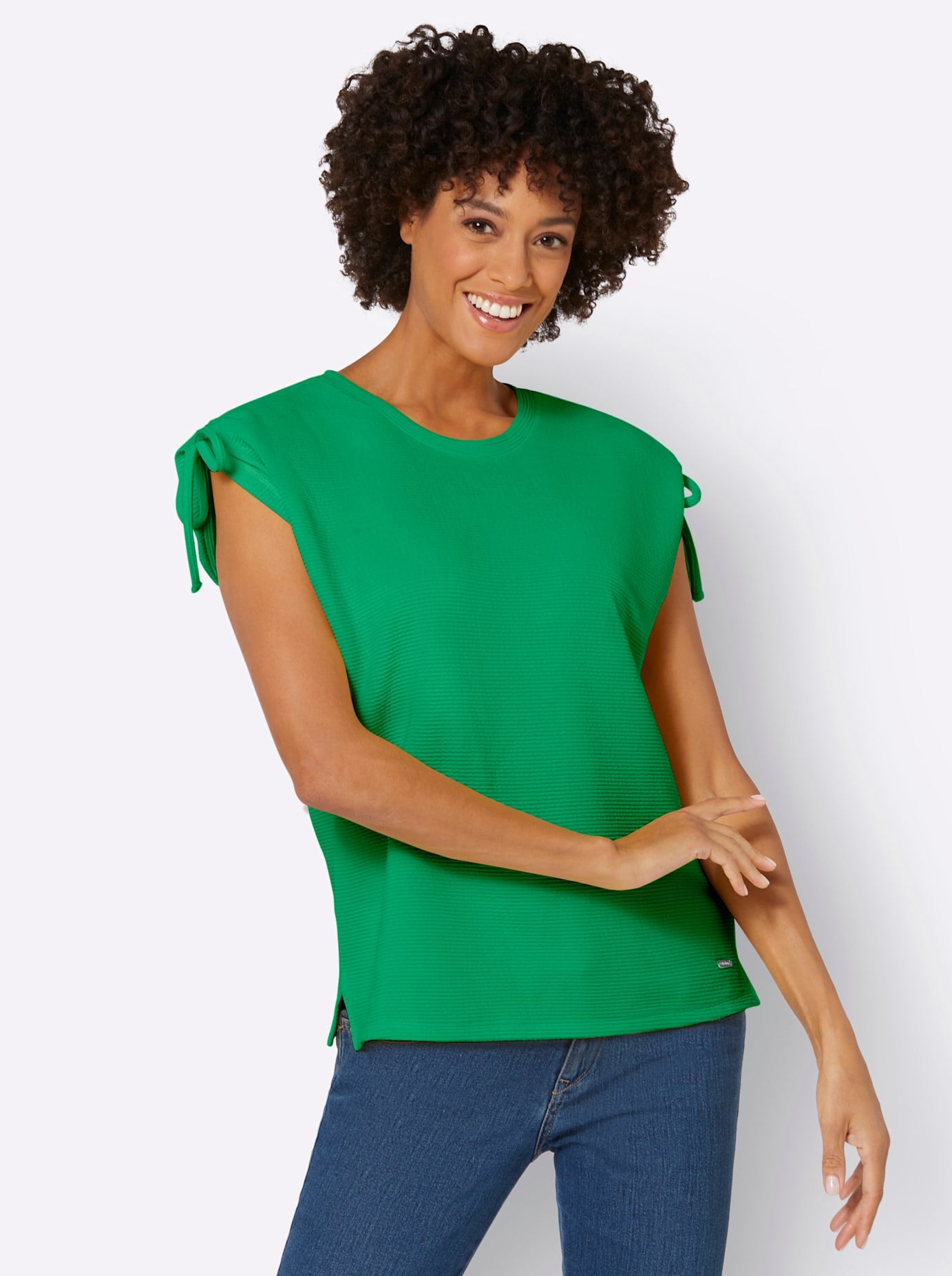 Casual Looks Kurzarmshirt »Shirt«, (1 tlg.)