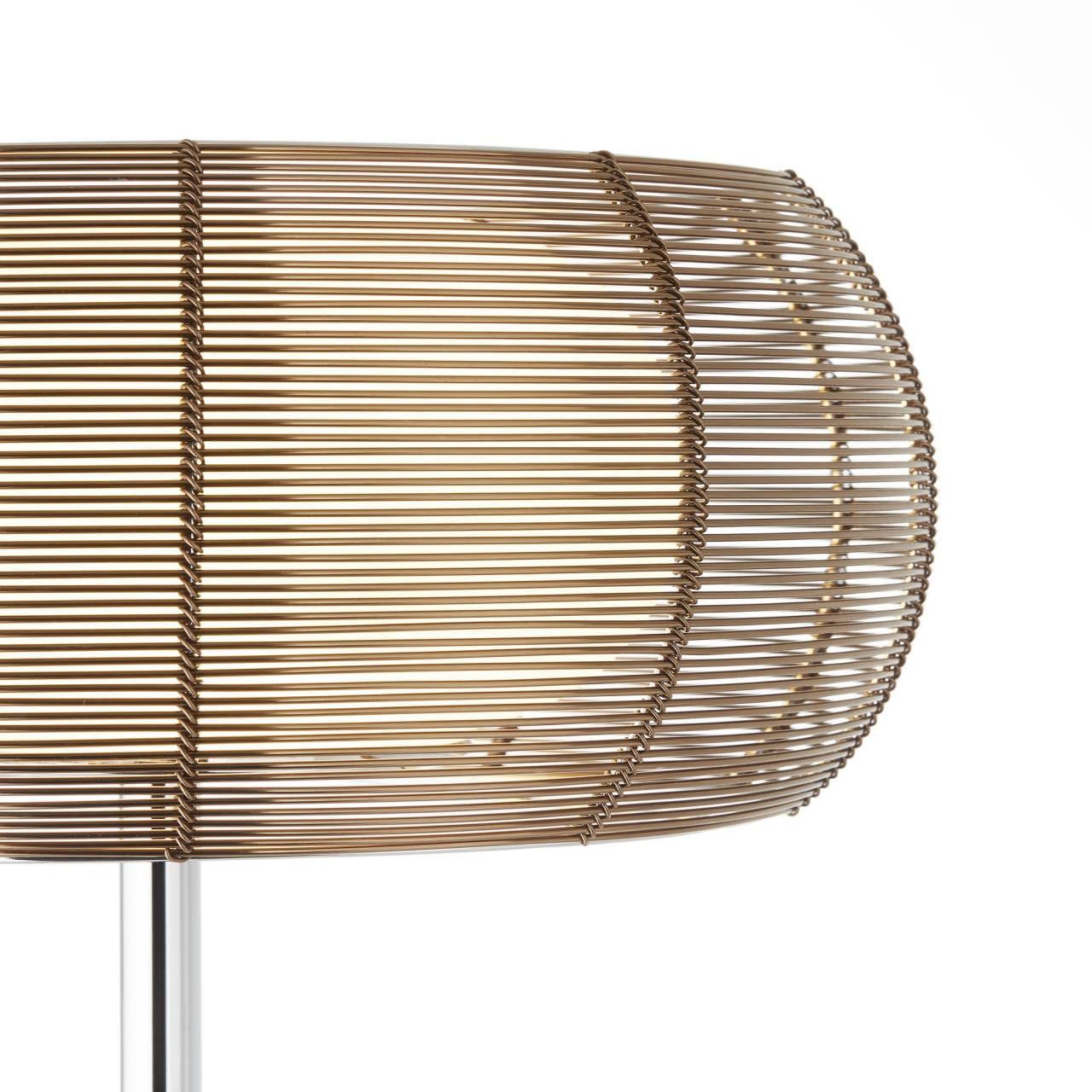 Brilliant Leuchten Stehlampe »Relax«, 2-flamig, bronze/chrom