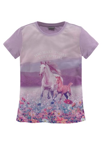 KIDSWORLD T-Shirt »Pferd«, Basic Form kaufen